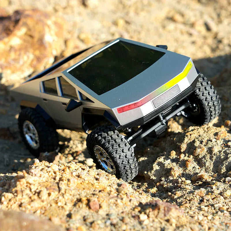JJRC C8818 1/18 Scale RC Crawler Car - 4WD Off-Road Remote Control Vehicle with Proportional Cyber Shell | Perfect for Rock Crawling, Trail Adventures & Backyard Driving