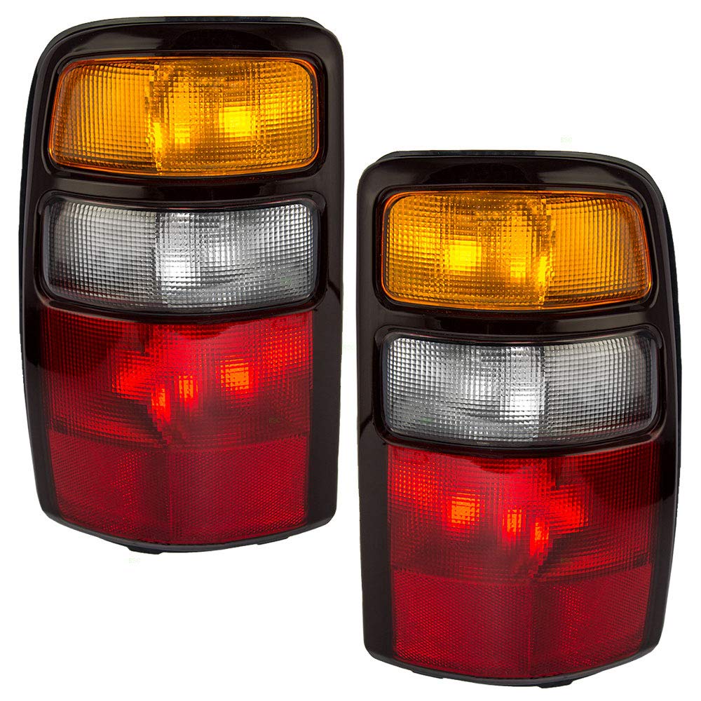 Brock Replacement Tail Lights with 3rd Brake Light for 2004-2006 Chevy Tahoe - LED Rear Lights for Enhanced Safety & Style - Perfect for Night Driving & Custom Car Upgrades