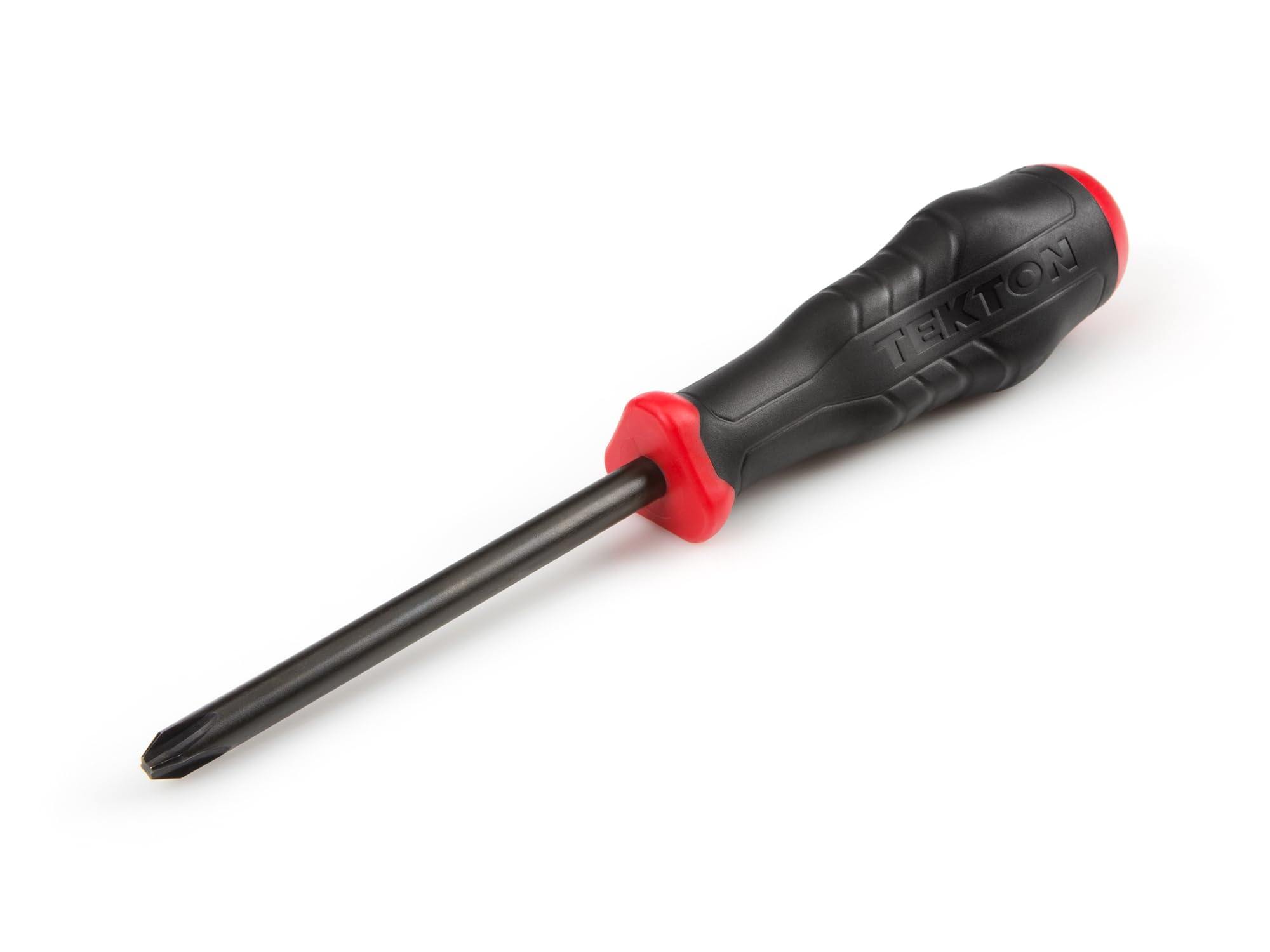 TEKTON #3 Phillips High-Torque Screwdriver with Black Oxide Blade (Model 26683) - Perfect for Automotive Repairs & Heavy-Duty Construction Projects