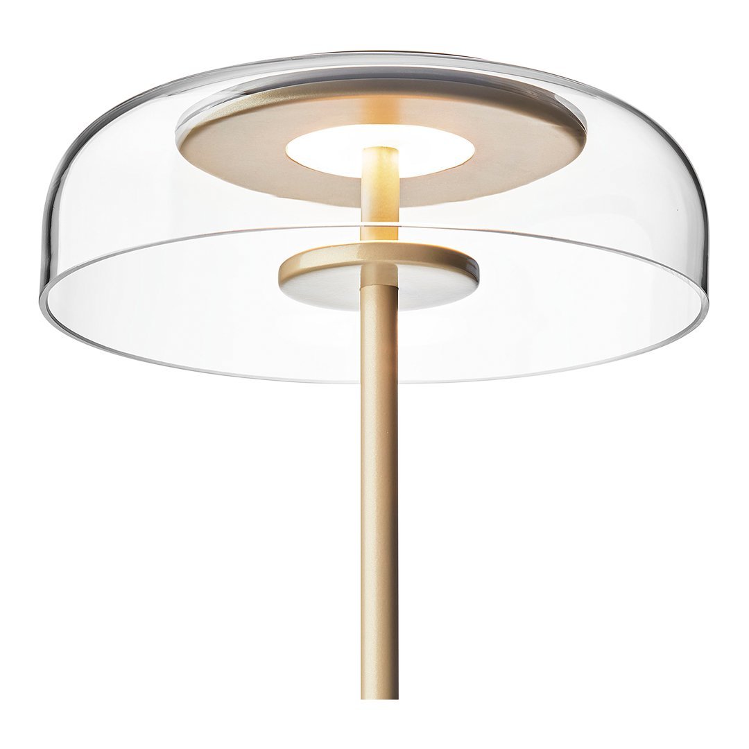 Blossi Modern LED Table Lamp - Adjustable Brightness, USB Charging Port, Night Light for Bedroom, Living Room, Office - Warm White & Cool White Light Modes