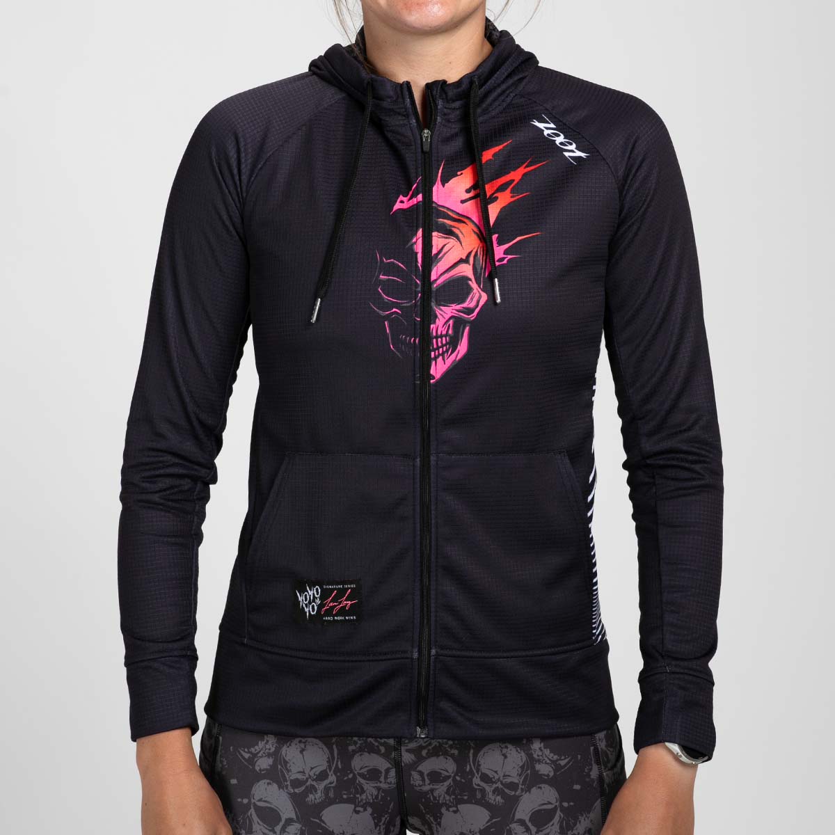Women's Limited Edition Thermal Running Hoodie - Darkside | Perfect for Cold Weather Jogging & Outdoor Workouts