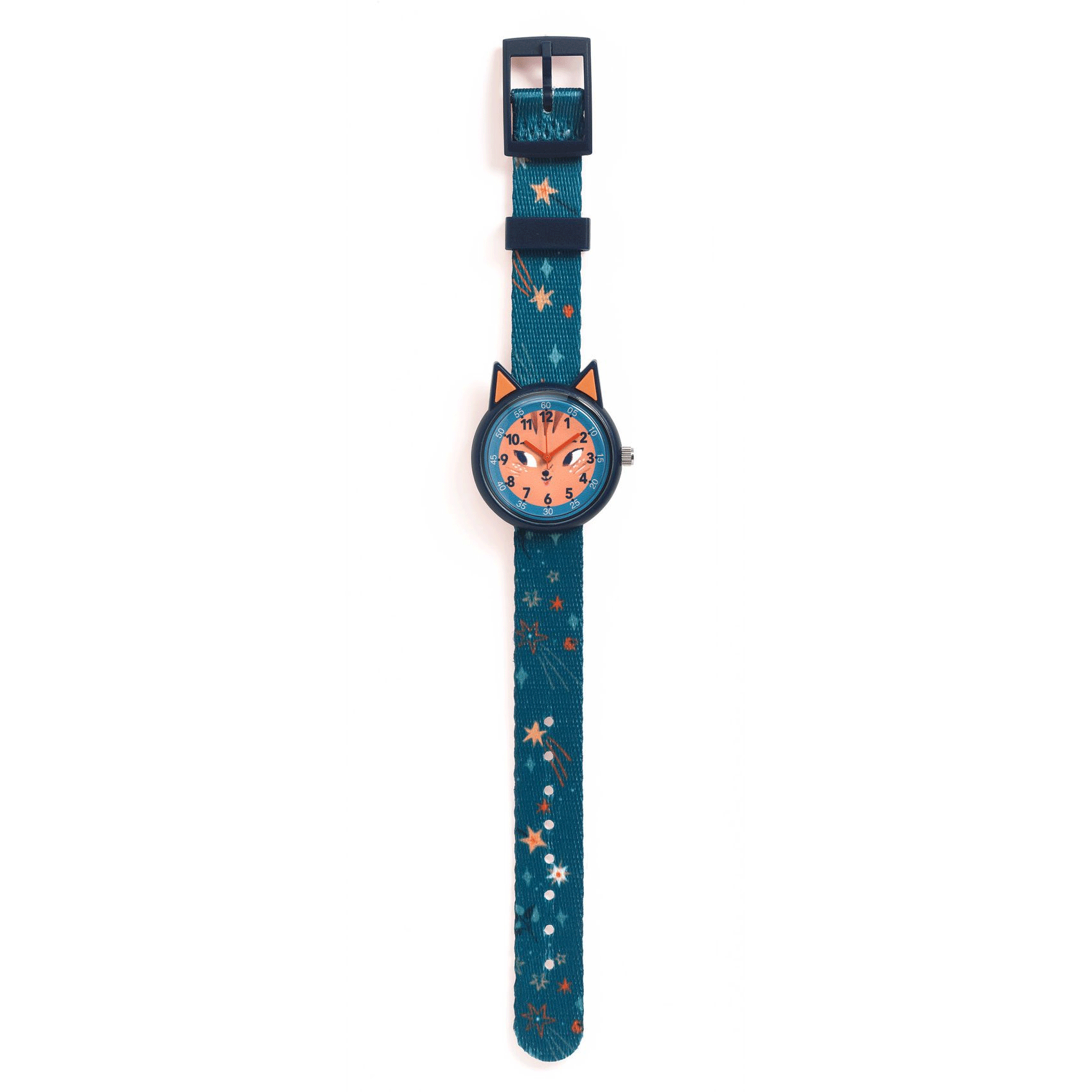 DJECO Squirrel Watch - Stylish Wooden Animal Watch for Kids - Perfect for School, Playtime & Outdoor Adventures