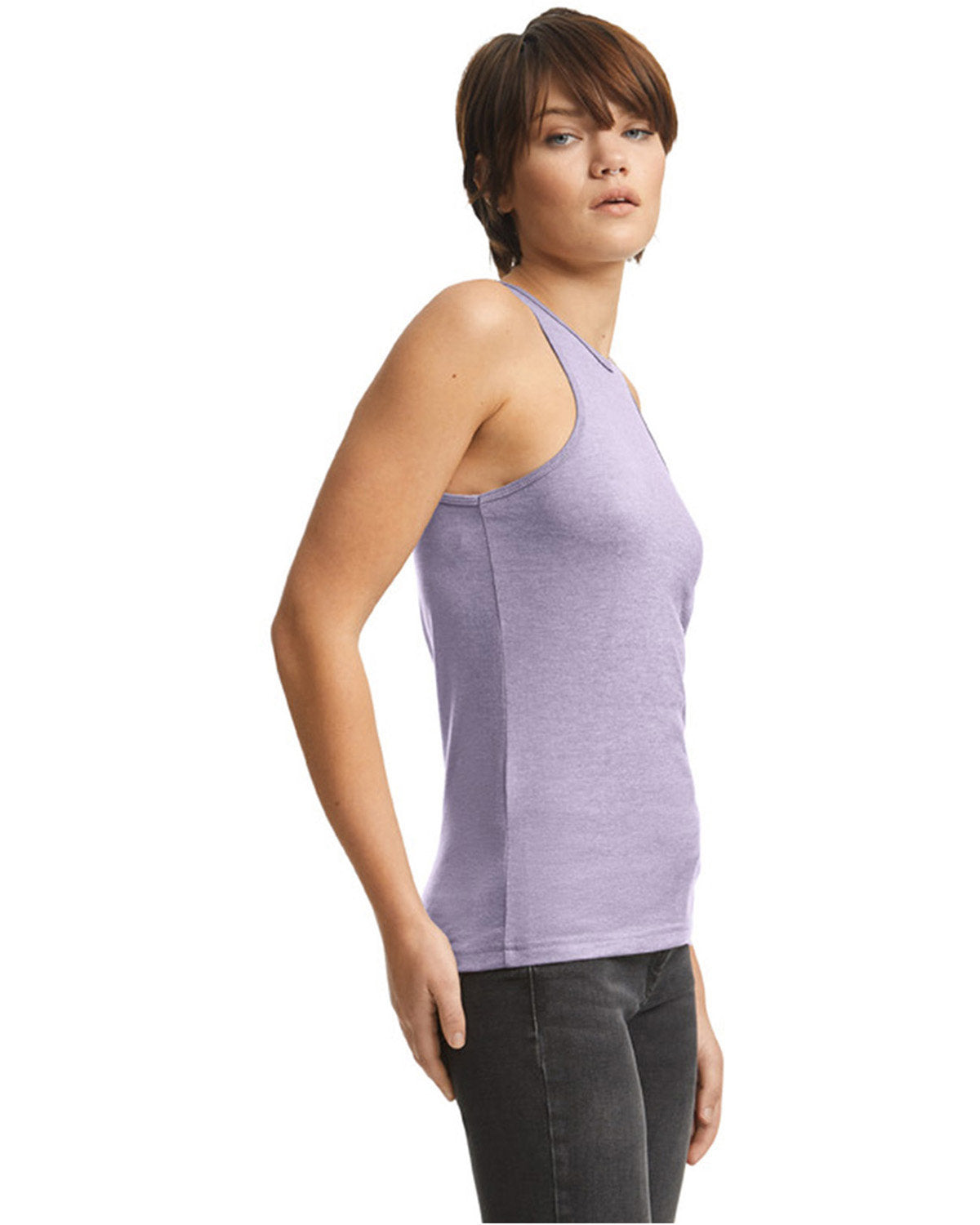 American Apparel 101CVC Women's Racerback Tank Top - Soft Cotton Blend for Gym, Yoga & Casual Wear