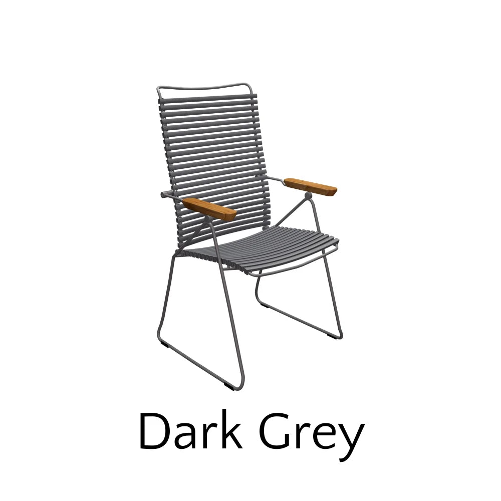 CLICK Outdoor Folding Camping Chair - Portable Lightweight Adjustable Reclining Lawn Chair for Beach, Picnic, Backyard, and Travel - Perfect for Relaxing Outdoors