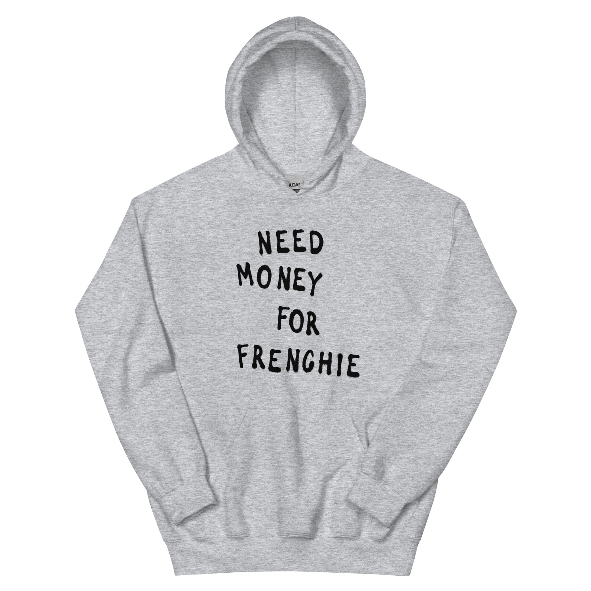 Frenchie Unisex Hoodie - Soft & Comfortable French Bulldog Sweatshirt for Men & Women | Perfect for Casual Wear, Gifts & Dog Lovers