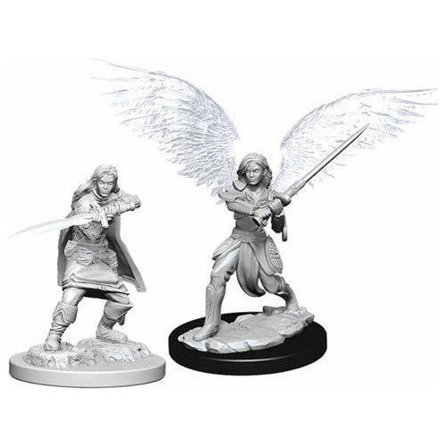 D&D Miniatures - Nolzur's Marvelous Miniatures Aasimar Female Fighter Figurine for Tabletop RPG & Dungeons & Dragons Gameplay