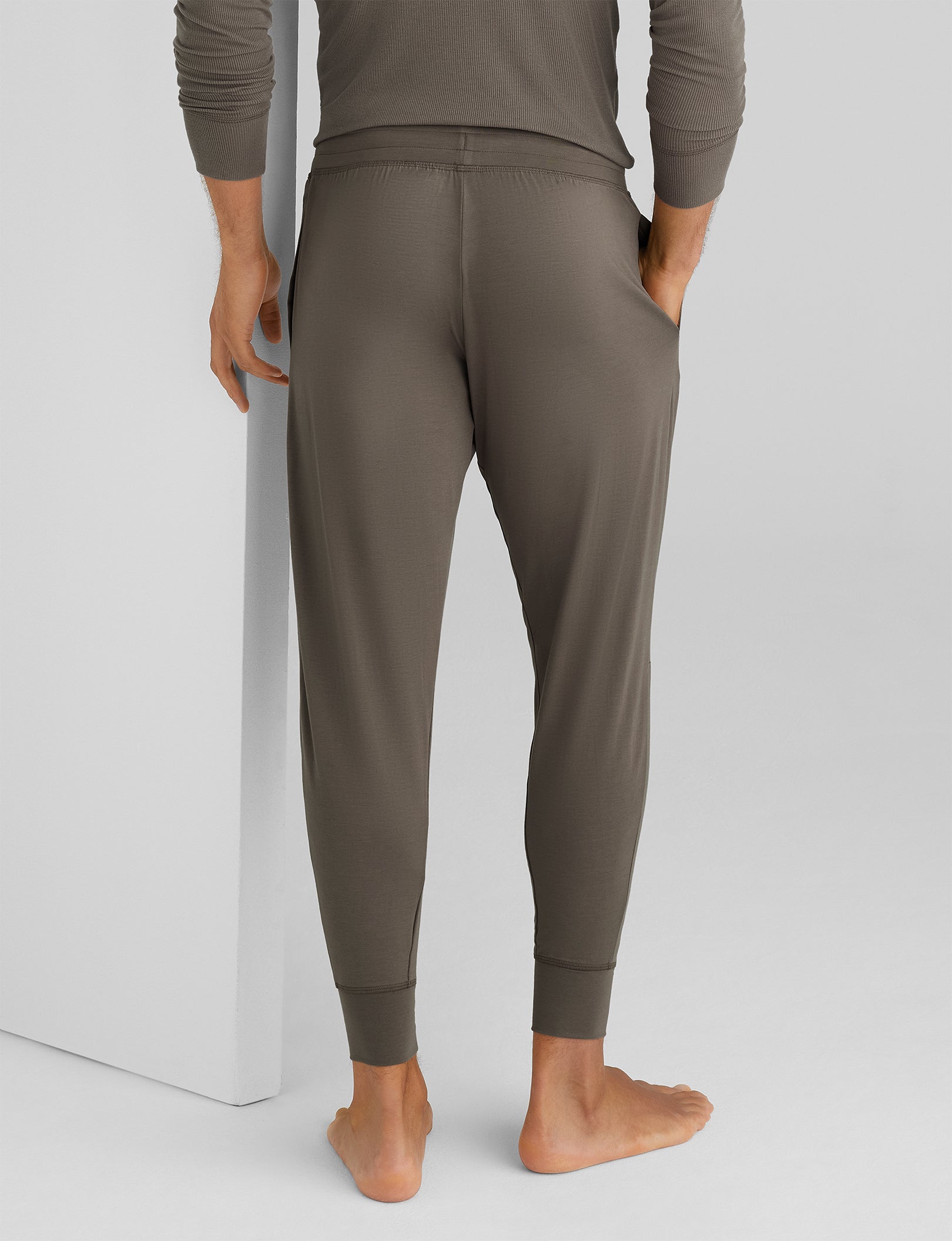 Comfortable Downtime Henley & Jogger Set for Men - Soft Cotton Lounge Wear for Home, Gym, and Casual Outings