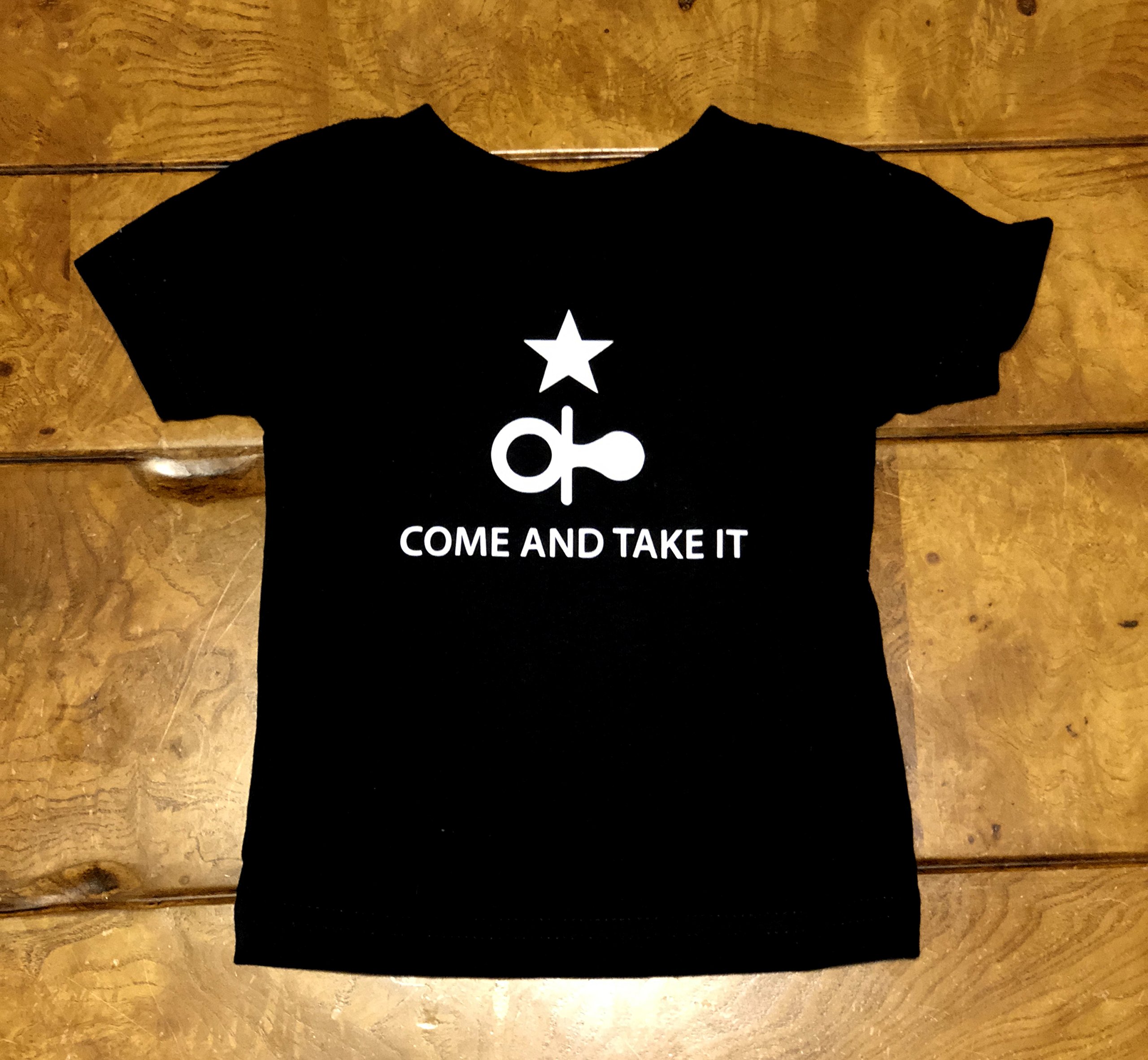 Kids Short Sleeve T-Shirt - Come And Take It Design | Comfortable Cotton Tee for Boys & Girls | Perfect for School, Playdates & Summer Outfits