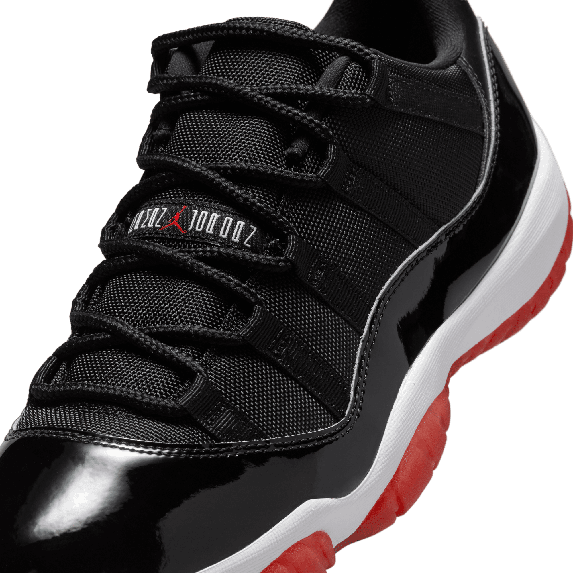 Air Jordan 11 Retro Low Bred Men's Basketball Shoes - Official Nike Sneakers for Casual Wear & Court Performance | Perfect for Street Style, Gym Workouts & Sneaker Collectors
