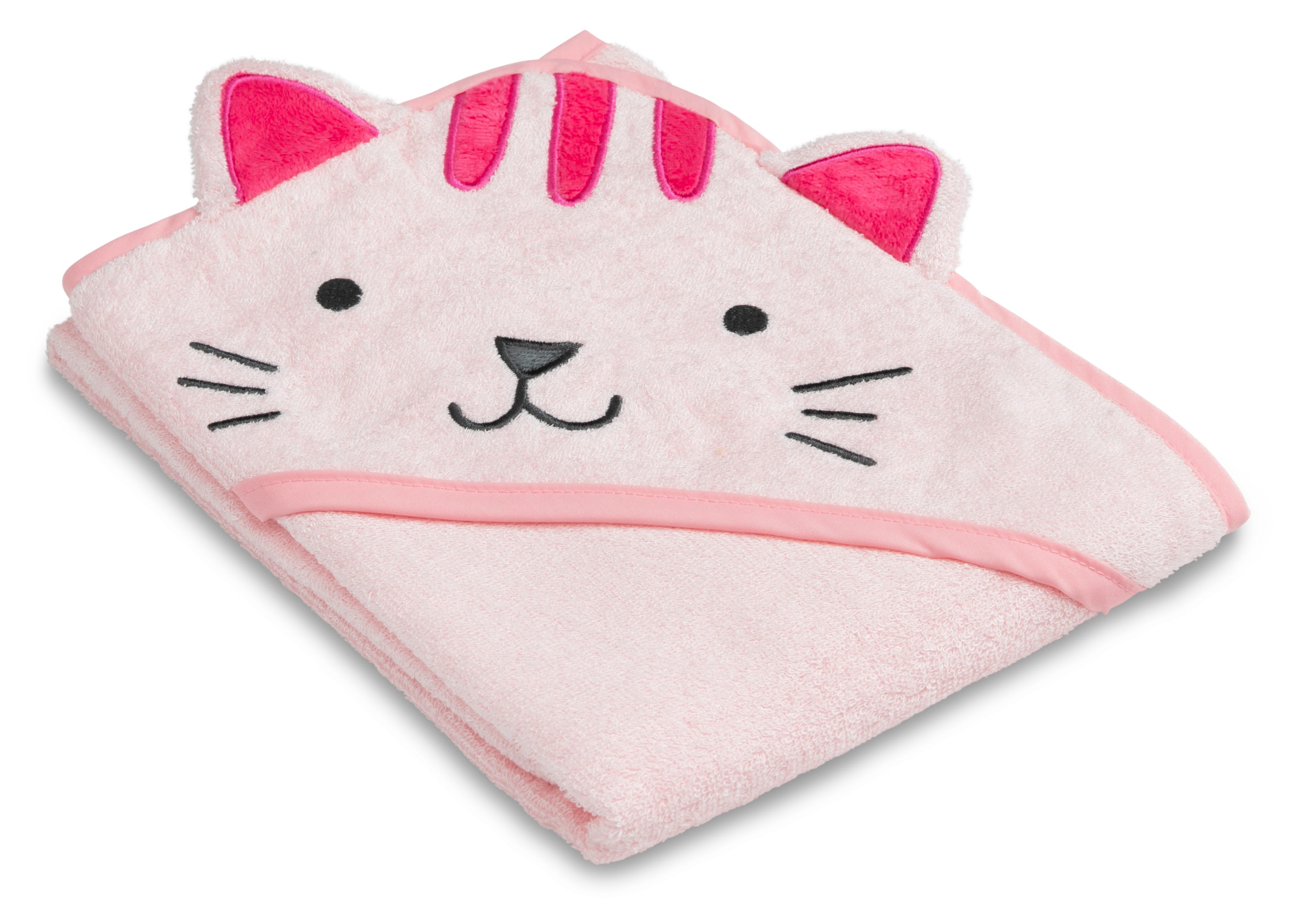 Soft Baby Hooded Bath Towel - 100% Cotton Absorbent & Gentle for Newborns - Perfect for Post-Bath Snuggles & Playtime