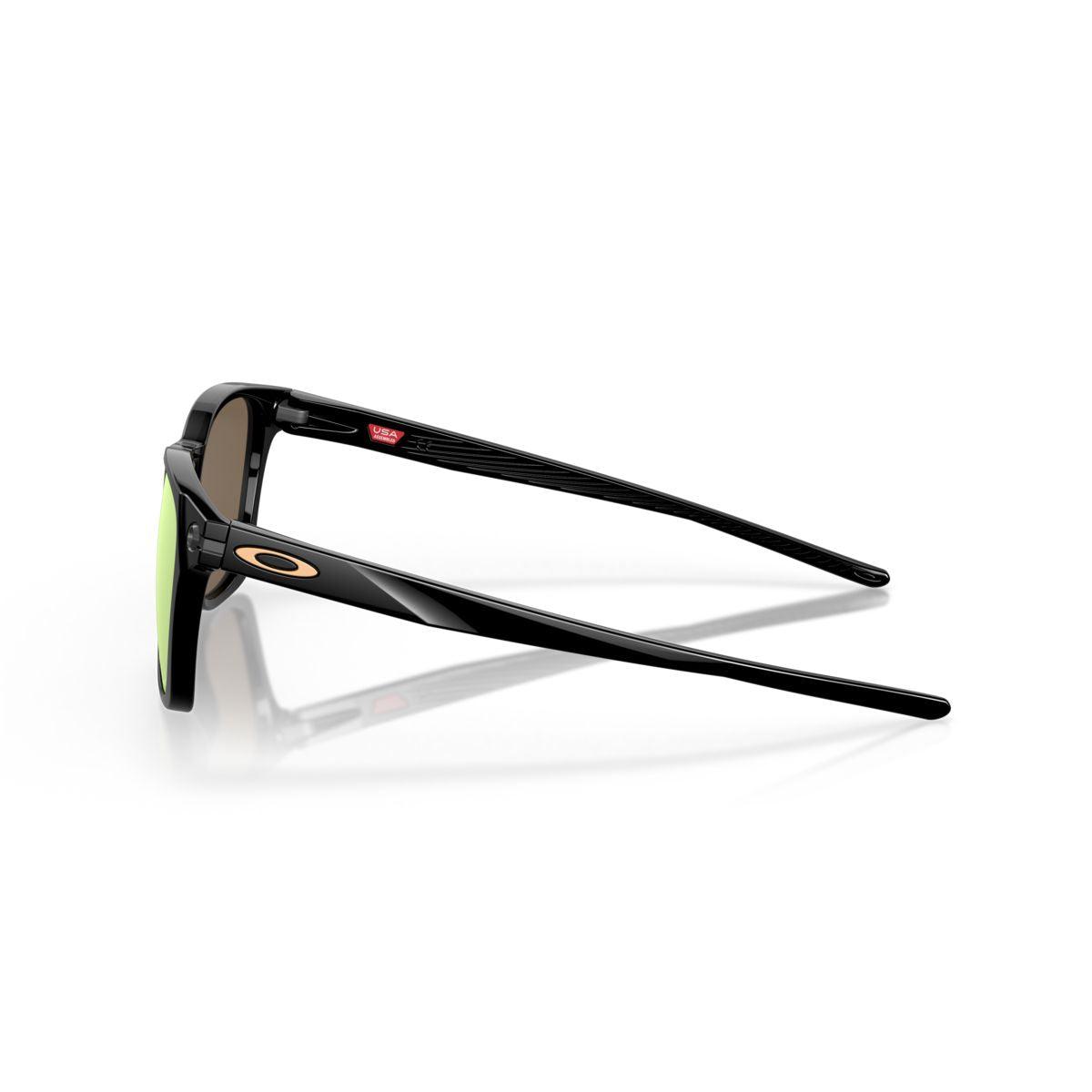Oakley Ojector Sunglasses Polished Black Frame with Prizm Rose Gold Polarized Lenses - Model 0OO9018 901806 - Perfect for Running, Cycling & Outdoor Sports