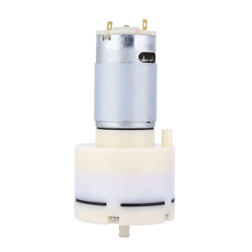 12V DC Air Vacuum Pump - 15L/min High Flow for Small Appliances, Air Compressors & Lab Equipment | Durable & Long Service Life | Ideal for DIY Projects, HVAC Systems & Scientific Experiments