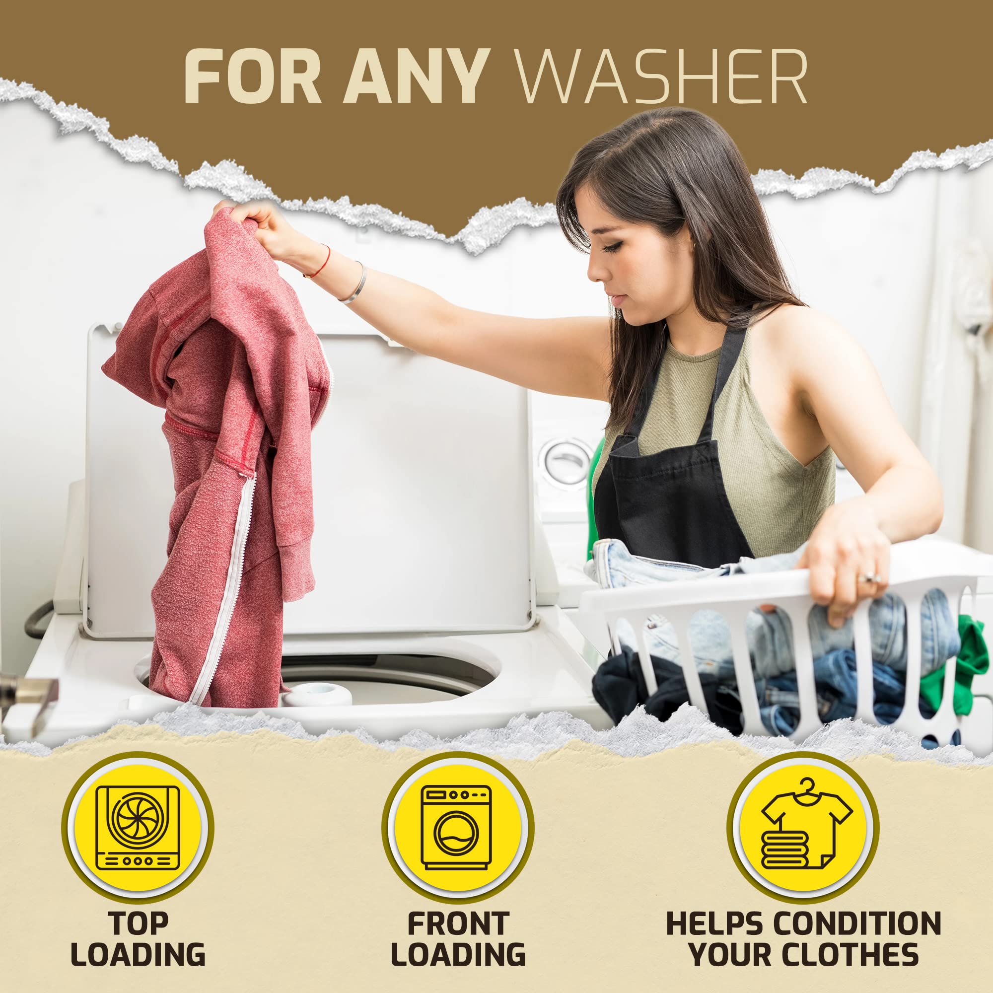Wild Lemon Scent Boosters for Washer - Bulk Laundry Booster Beads & Fabric Deodorizer - In-Wash Odor Eliminator Pods for Fresh Clothes | Long-Lasting Fragrance for Laundry, Towels & Bedding