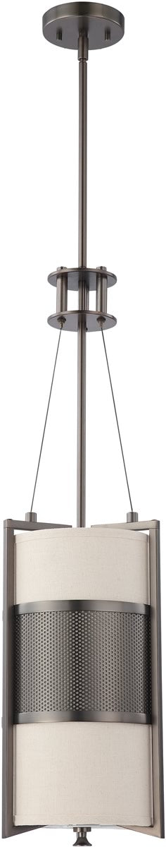 10W Diesel 1 Light LED Pendant Light in Hazel Bronze - Modern Industrial Lighting for Kitchen Island, Dining Room & Bar Counter