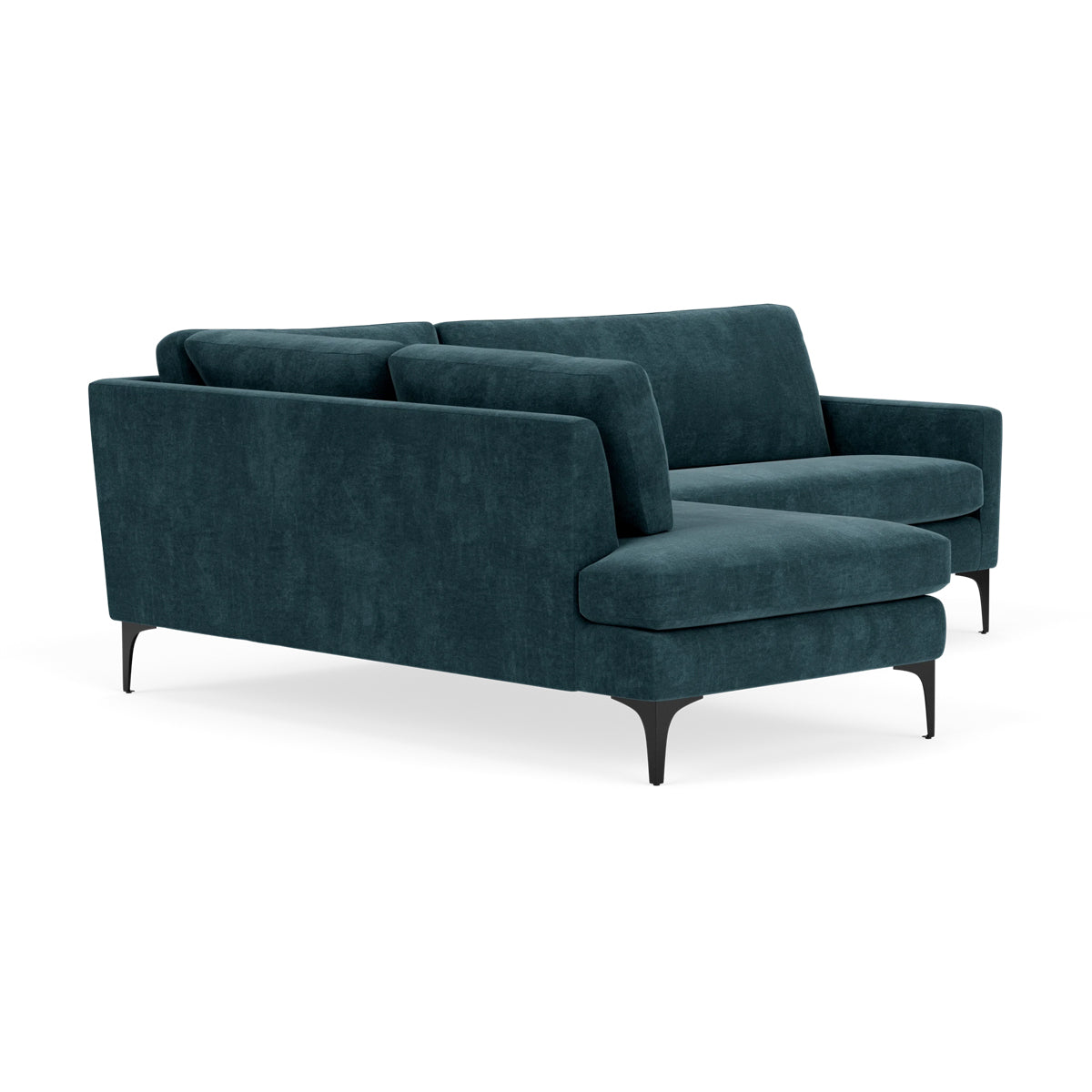 Astha Fabric Left Corner Sofa - Modern L-Shaped Sectional Couch for Living Room, Lounge & Small Spaces | Comfortable Home Furniture for Relaxing & Entertaining
