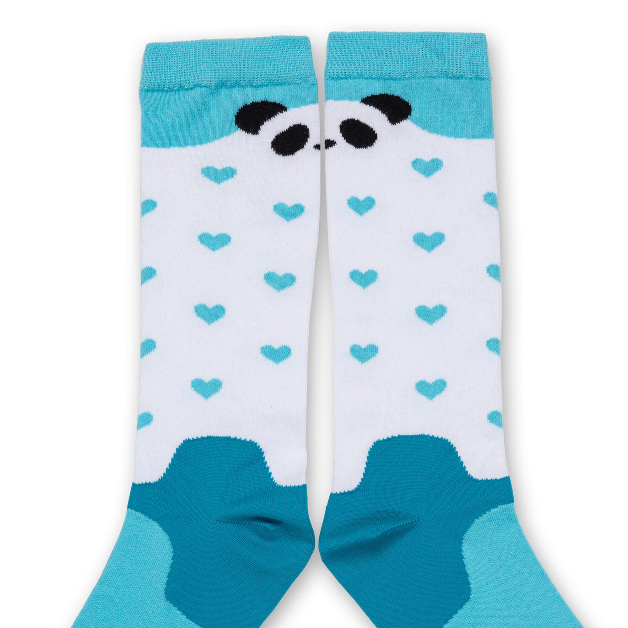 Panda Love Socks - Cute Animal Print Socks for Women & Men - Soft Comfortable Casual Socks for Everyday Wear, Gifts, and Home Relaxation