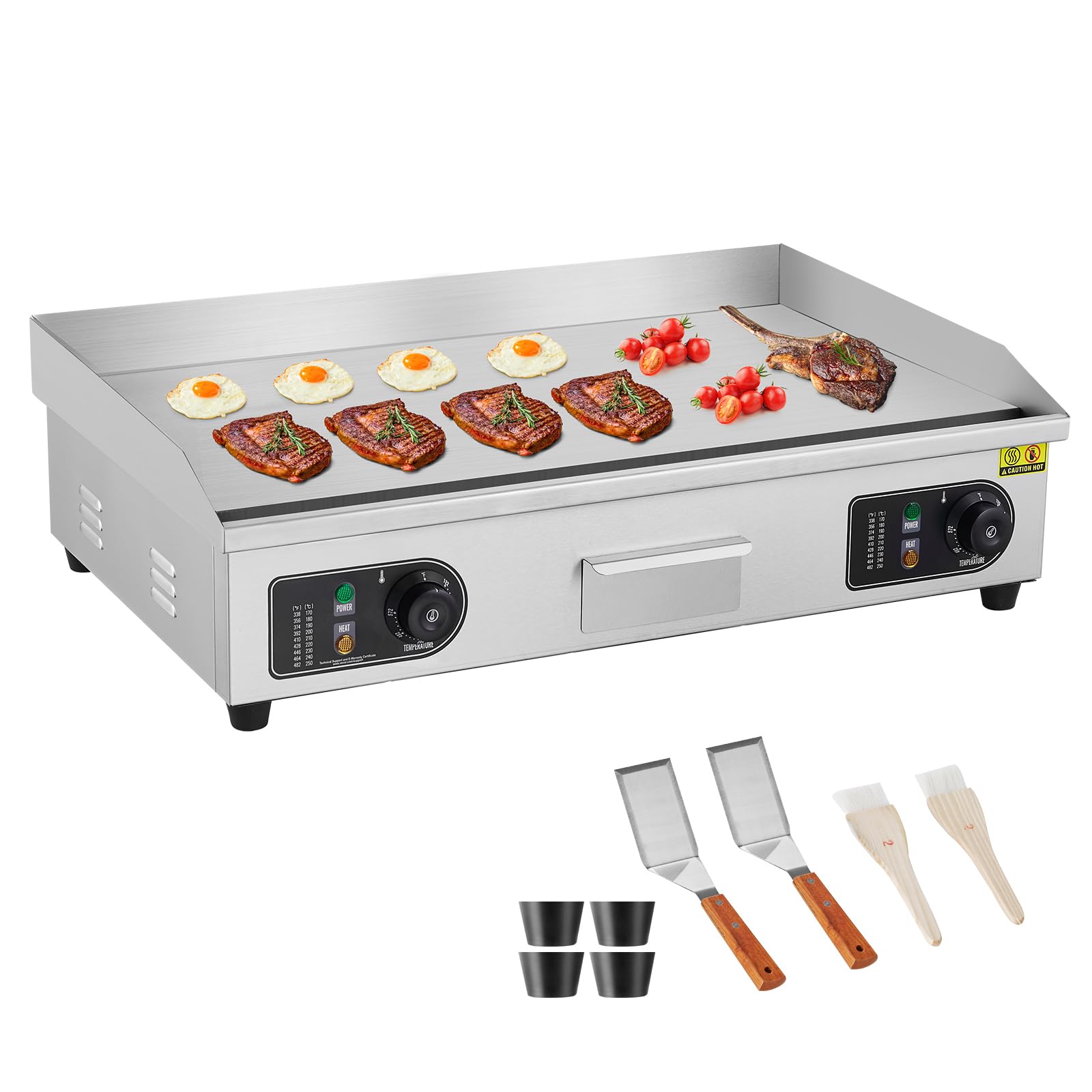 VEVOR 4400W Commercial Electric Griddle, 29