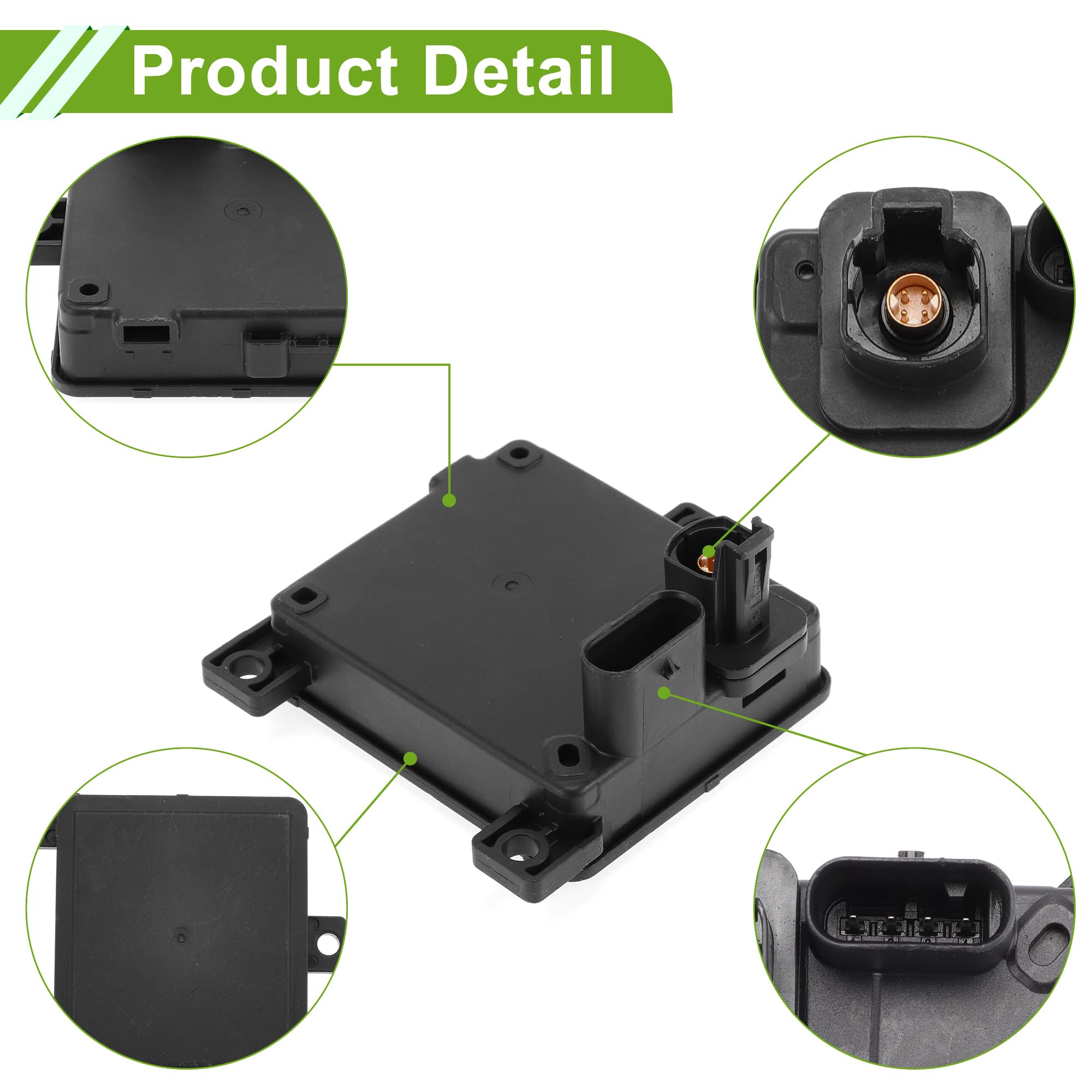 Nissan Pathfinder 2022-2023 Cruise Control Distance Radar Sensor - Black Automotive Module (Plastic/Metal) | OEM Replacement Part | Perfect for Highway Driving & Adaptive Cruise Control Systems