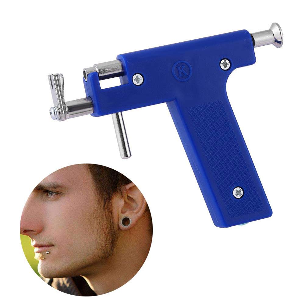 MUCH Professional Ear Piercing Kit with 98 Stainless Steel Studs - Body Piercing Gun Tool Set for Safe Ear Piercing at Home or Salon | Perfect for First-Time Piercings, Gifts & DIY Jewelry Making