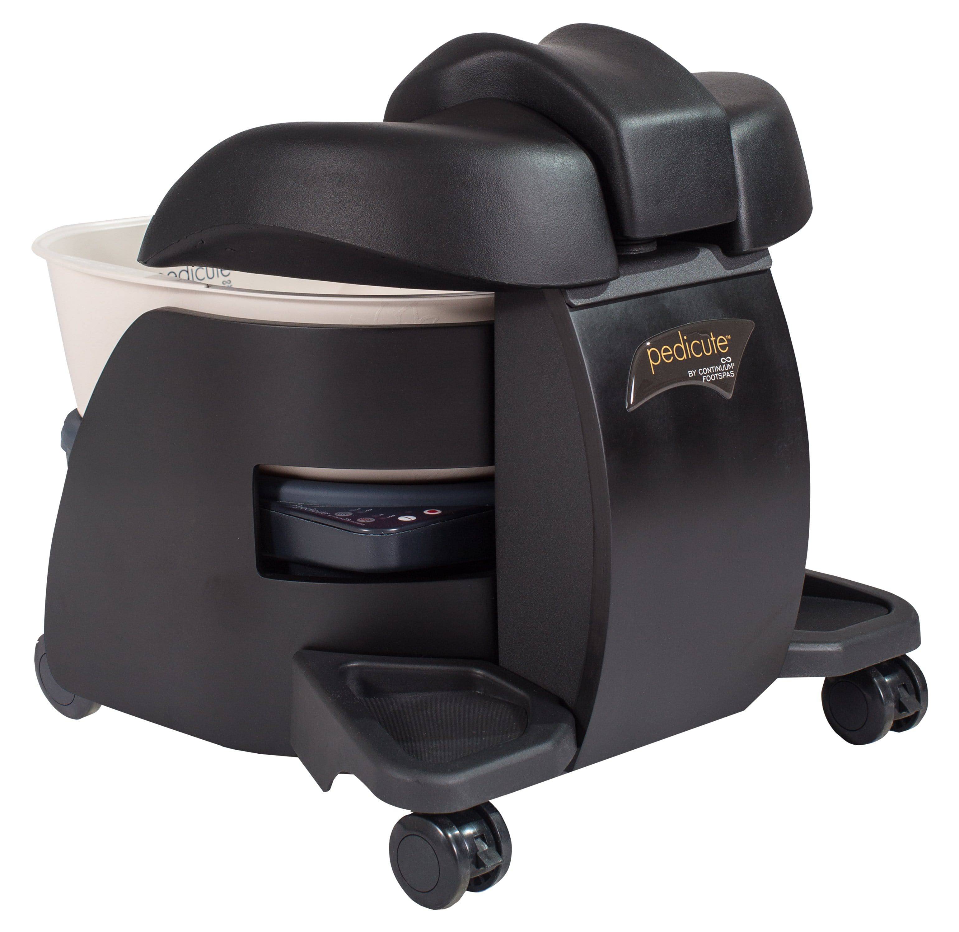 Portable Pedicure Foot Spa for Home Use - Continuum Pedicure Foot Bath with Massage & Bubbles for Relaxation & Foot Care - Perfect for At-Home Spa, Gift & Self-Care