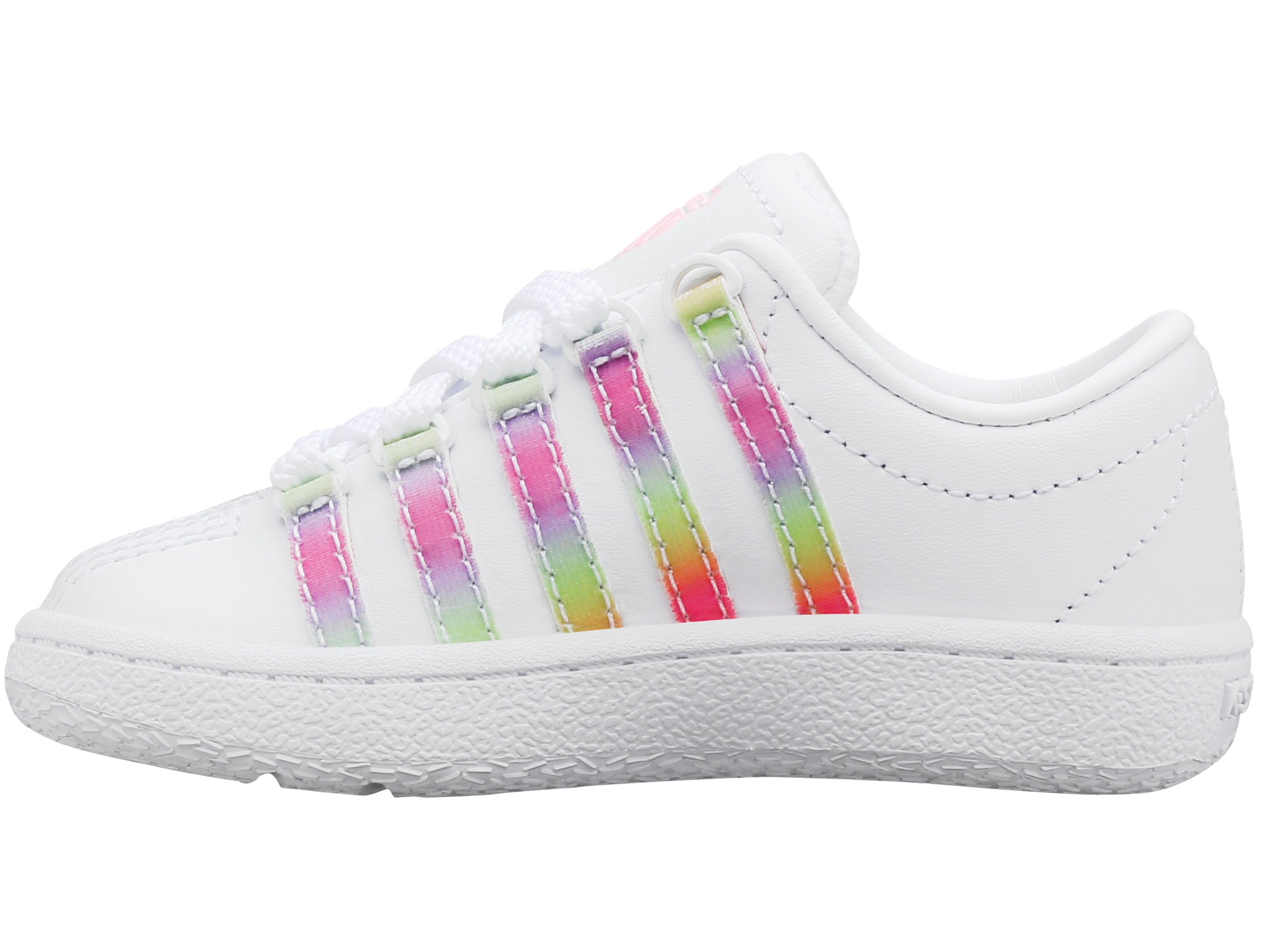 Classic LX Sneakers 27161-184 M | White & Pastel Rainbow Colorway | Casual, Streetwear & Everyday Comfort Shoes for Men
