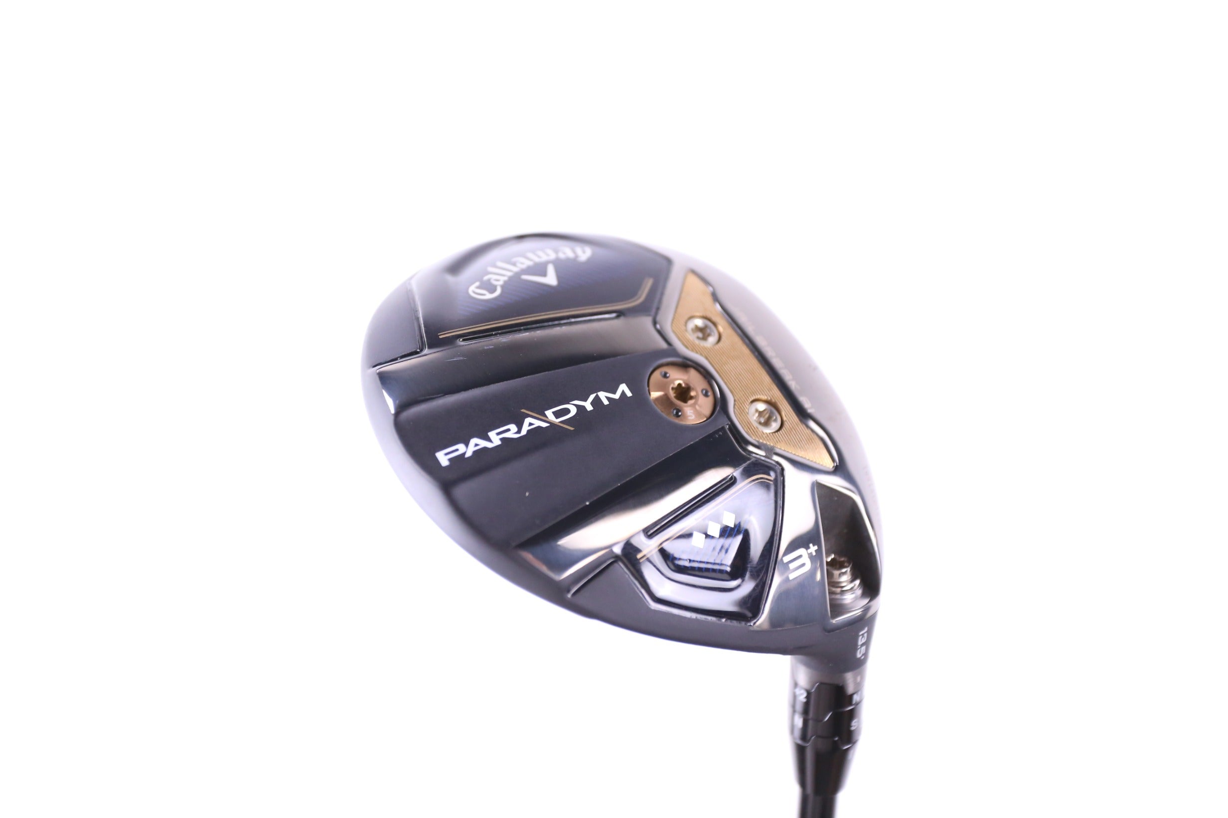 Used Callaway Paradym Triple Diamond 3+ Wood Golf Club - Right Handed 13.5° X-Stiff Flex | Perfect for Long Fairway Shots & Low Handicap Players