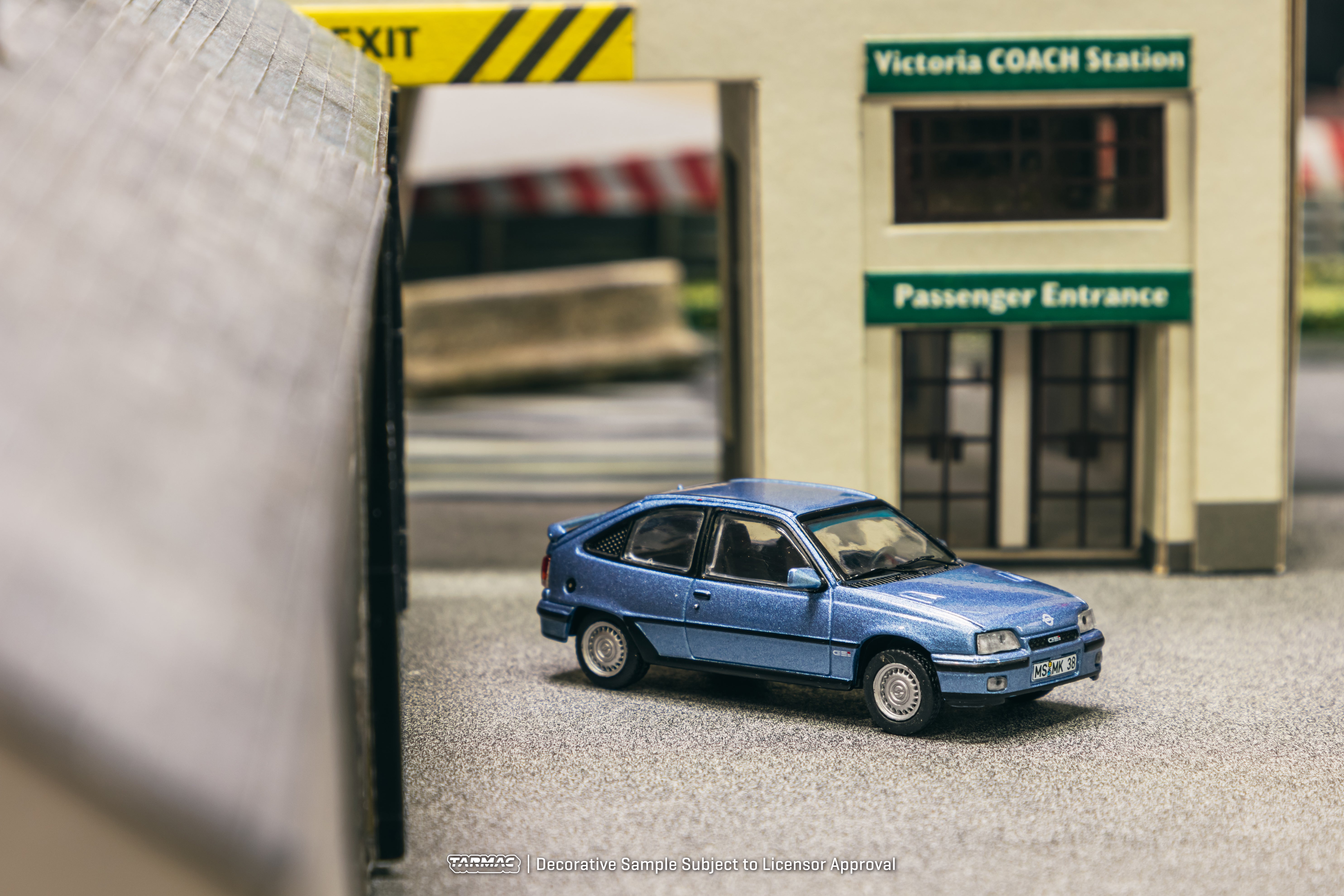 Tarmac Works 1/64 Scale Opel Kadett Gsi Diecast Model Car - Blue Metallic Finish | Collectible Miniature Vehicle for Display & Racing Scenes | Perfect for Diecast Collectors & Car Enthusiasts