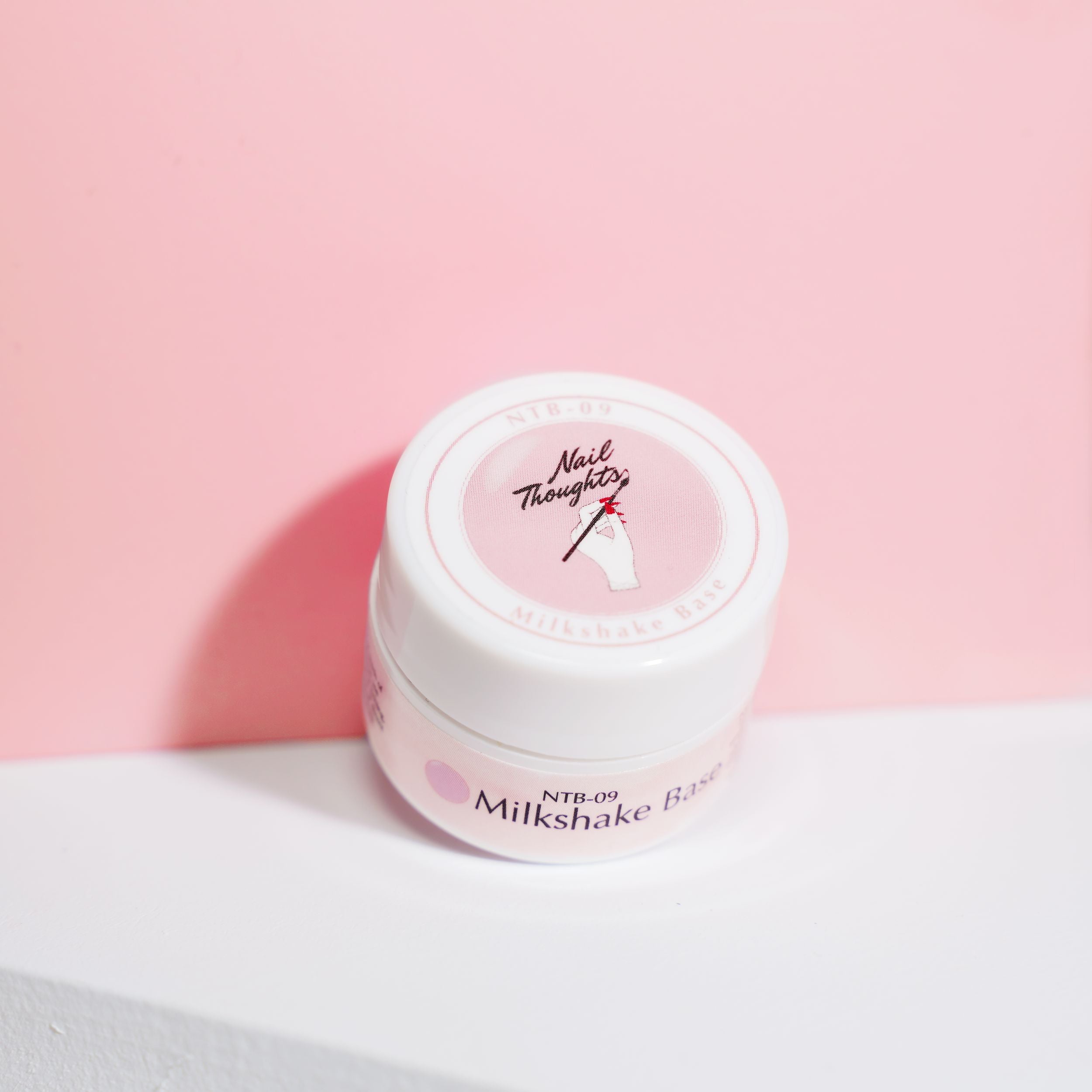 Nail Thoughts POT NTB 09 Milkshake Base 8g - Professional Nail Polish for Gel Manicures - Perfect for Salon & Home Nail Art