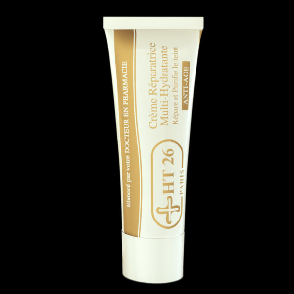 HT26 PARIS Anti-Aging & Anti-Dark Circle Hydrating Face Cream 50ml - Moisturizing & Brightening for Dry Skin, Day & Night Use