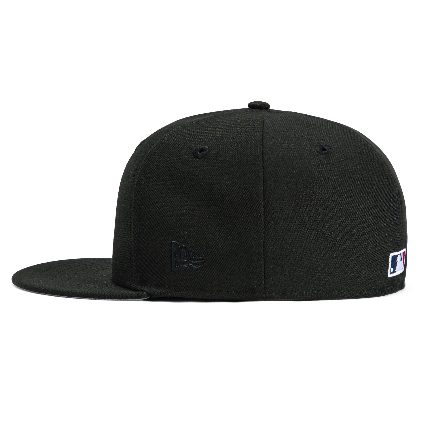 New Era 59Fifty Gradient Logo Atlanta Braves Baseball Cap - Black | Adjustable Snapback Hat for Men & Women | Perfect for Baseball Games, Streetwear Fashion & Sports Fans
