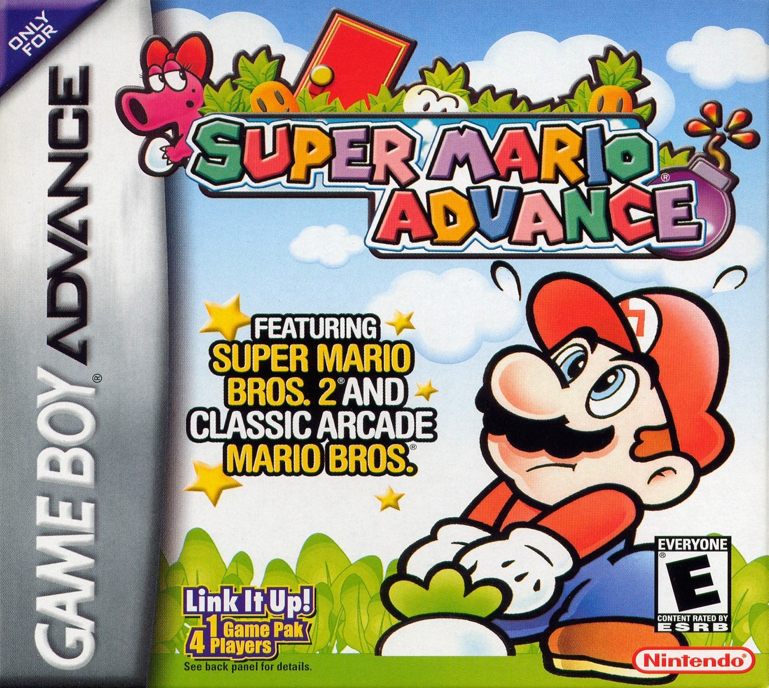 Super Mario Advance - Classic Nintendo Game for GBA | Fun Adventure Gameplay for Kids & Adults | Perfect for Travel & Family Game Nights
