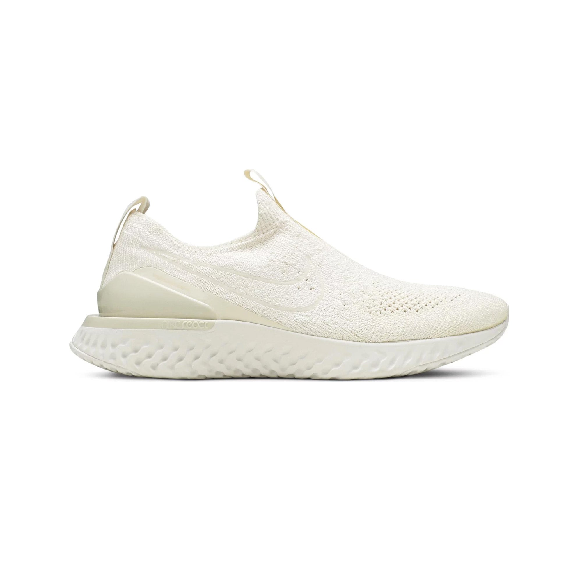 Epic Phantom React Flyknit 'Light Cream' Women's Running Shoes (2019) - Lightweight Comfort for Jogging, Gym Workouts & Casual Wear