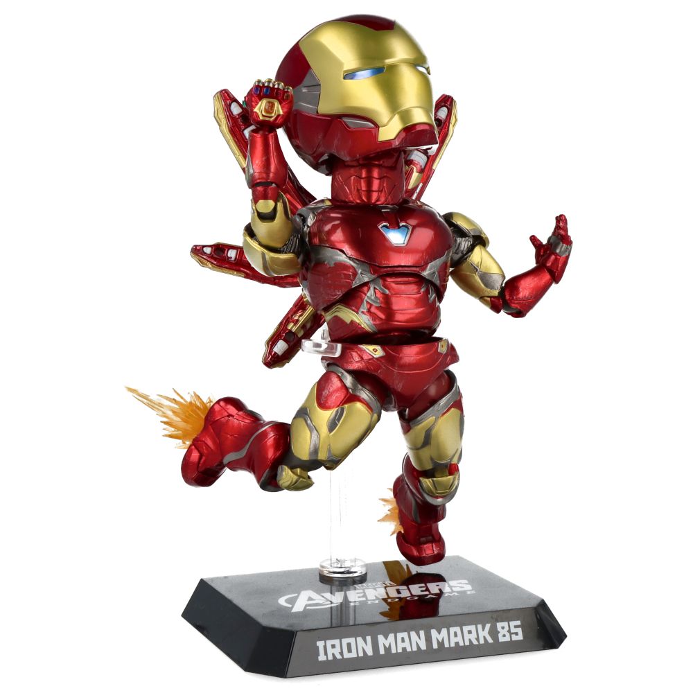 Hot Toys Egg Attack Iron Man Mark 85 (Avengers: Endgame) 1/12 Scale Collectible Figure - Perfect for Marvel Fans & Action Figure Collectors - Display for Home, Office, or Gaming Room Decor