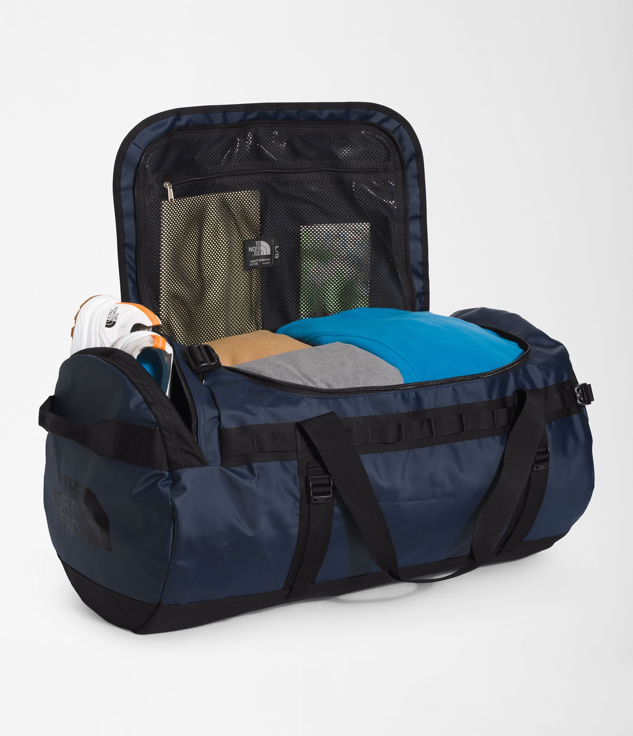 The North Face Base Camp Duffel Bag - Large Waterproof Travel Duffel for Camping, Hiking & Outdoor Adventures - Perfect for Gear Storage & Adventure Travel