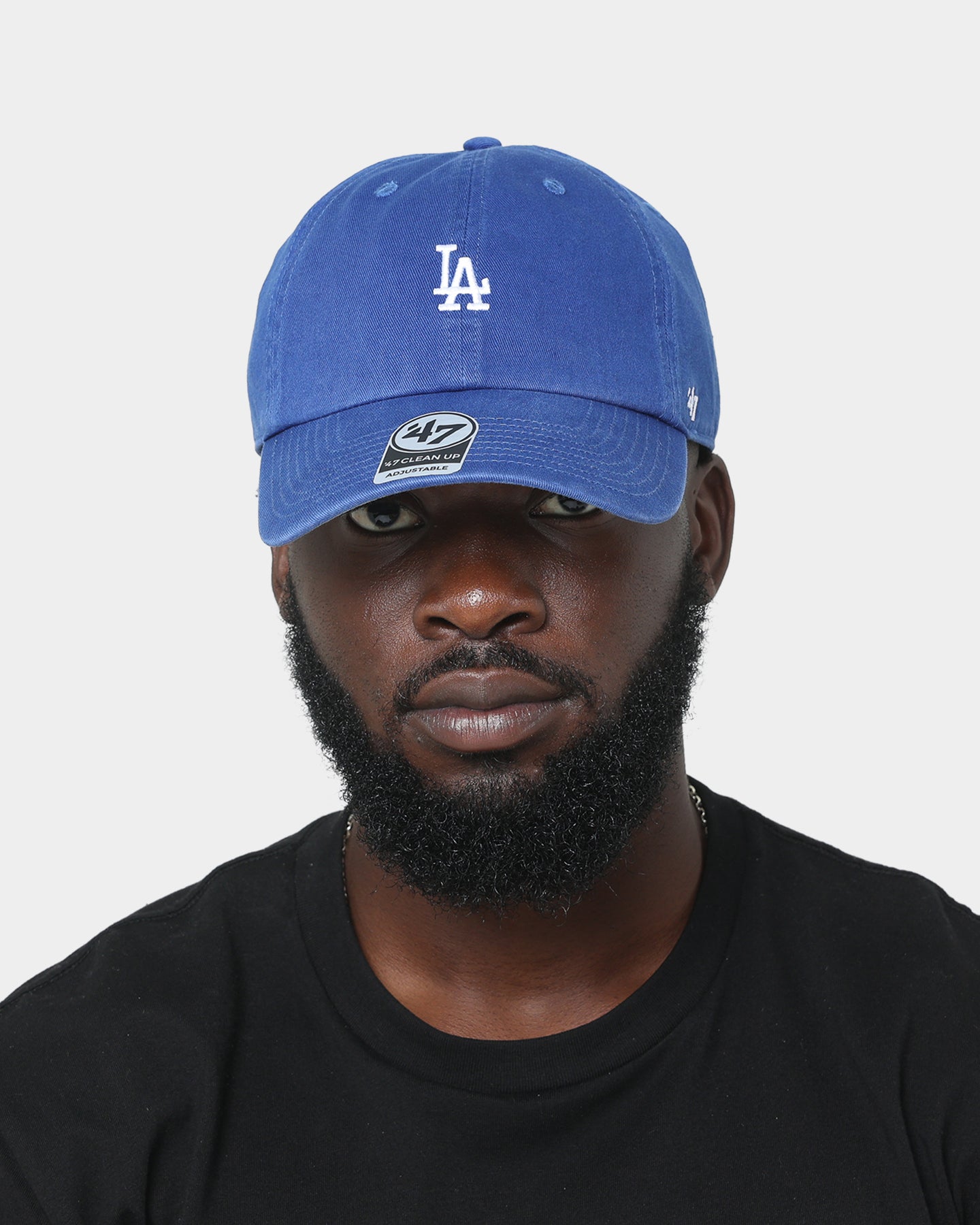 47 Brand Los Angeles Dodgers Clean Up Strapback Royal Adjustable Baseball Cap - Perfect for Baseball Games, Sports Events & Casual Wear