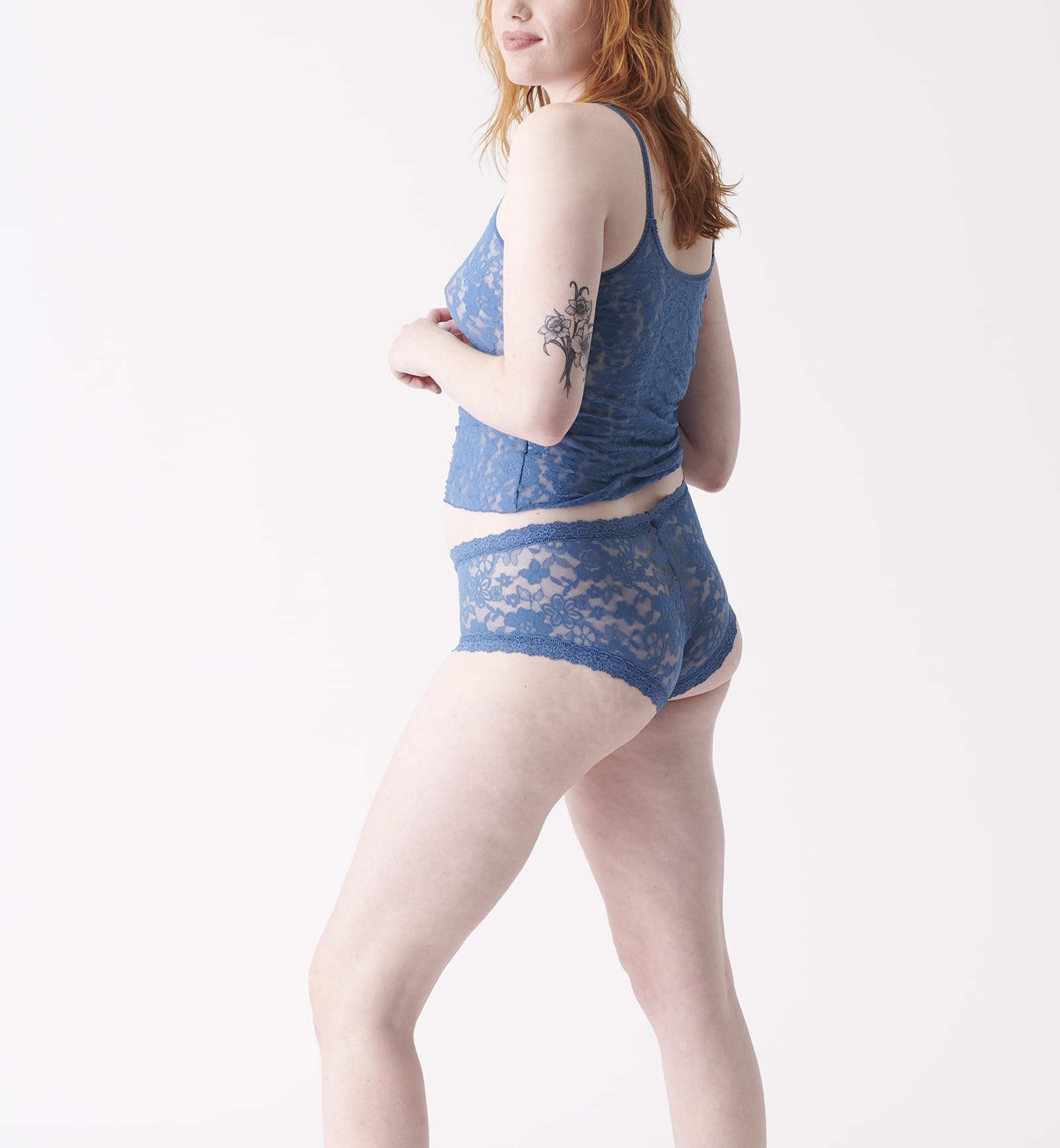 Hanky Panky Women's Lace Strappy Cami Top - Soft Comfortable Everyday Wear for Layering or Sleepwear
