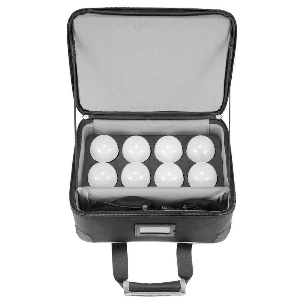 Godox KNOWLED C10R K8 RGB LED Bulb 8-Piece Lighting Kit - Professional Studio & Home Photography, Video Lighting, Party Decoration, Gaming Setup