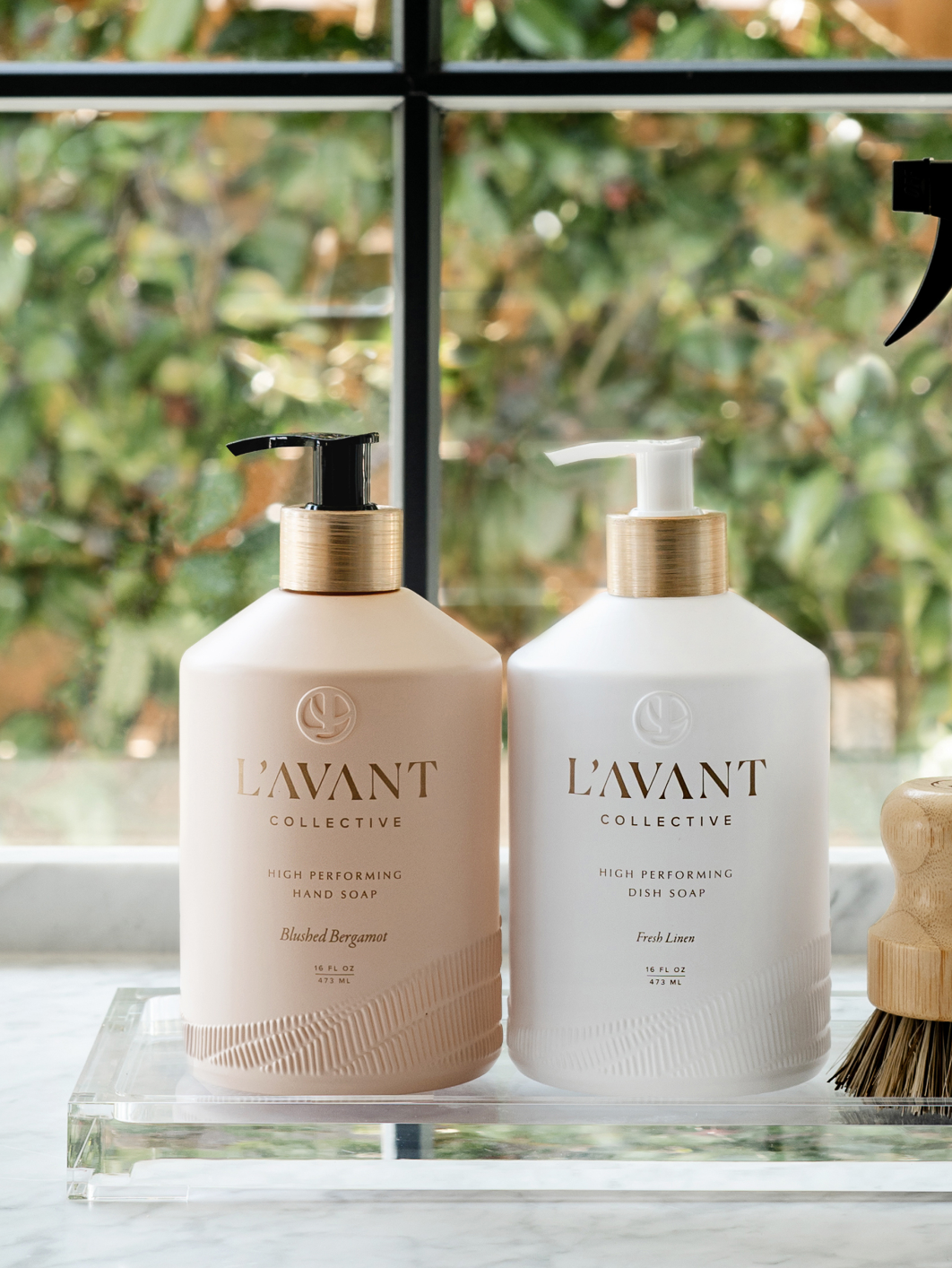 Premium Dish & Hand Soap Duo - Ultra Concentrated, Long-Lasting & Gentle on Skin - Perfect for Kitchen, Bathroom & Household Cleaning