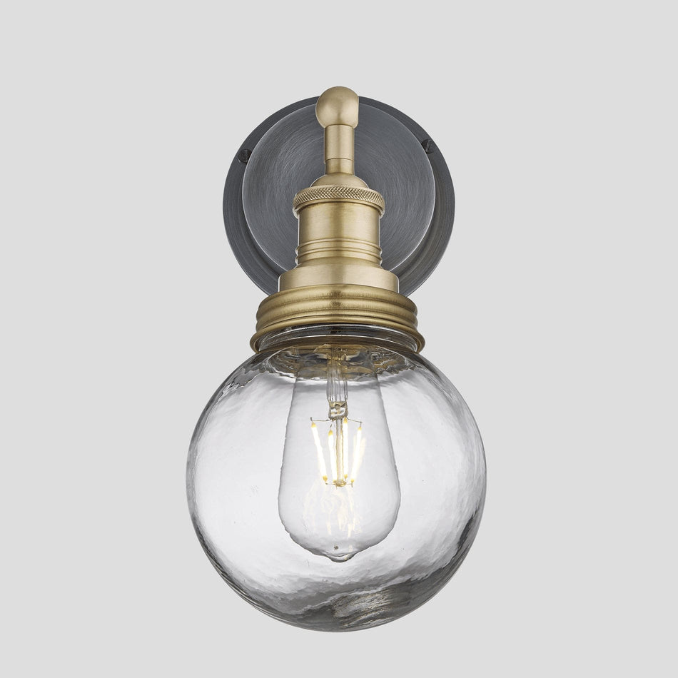 Brooklyn Outdoor IP65 Globe Wall Light - Weatherproof, Durable & Stylish - Perfect for Patio, Garden & Porch Lighting