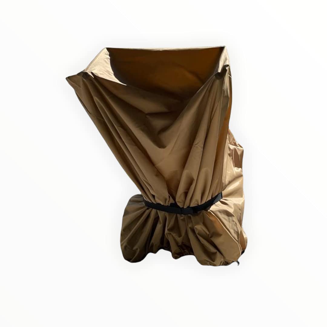 Comp Bind Technology Tan Nylon Cover for Troy-Bilt Storm 2410 Snow Blower, Weather Resistant, 29''W x 49''D x 33''H, Ideal for Winter Storage and Outdoor Protection