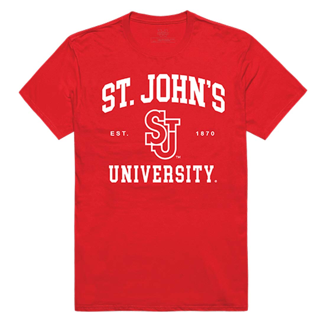 St. John's Red Storm NCAA Official College T-Shirt - Men's Medium, Red | Comfortable Fan Apparel for Basketball Games & Campus Wear