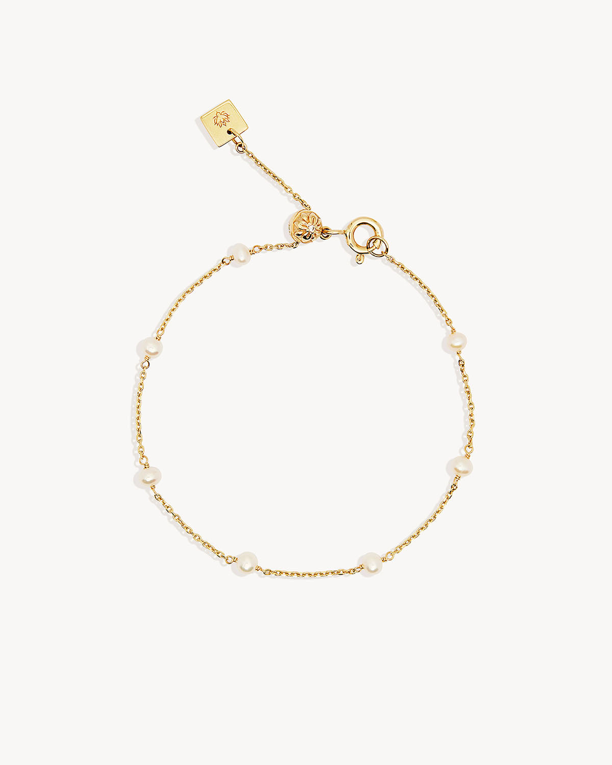 14K Solid Gold Serene Pearl Bracelet for Women - Elegant Pearl Jewelry Gift for Birthday, Anniversary & Special Occasions - Perfect for Weddings, Parties & Everyday Wear