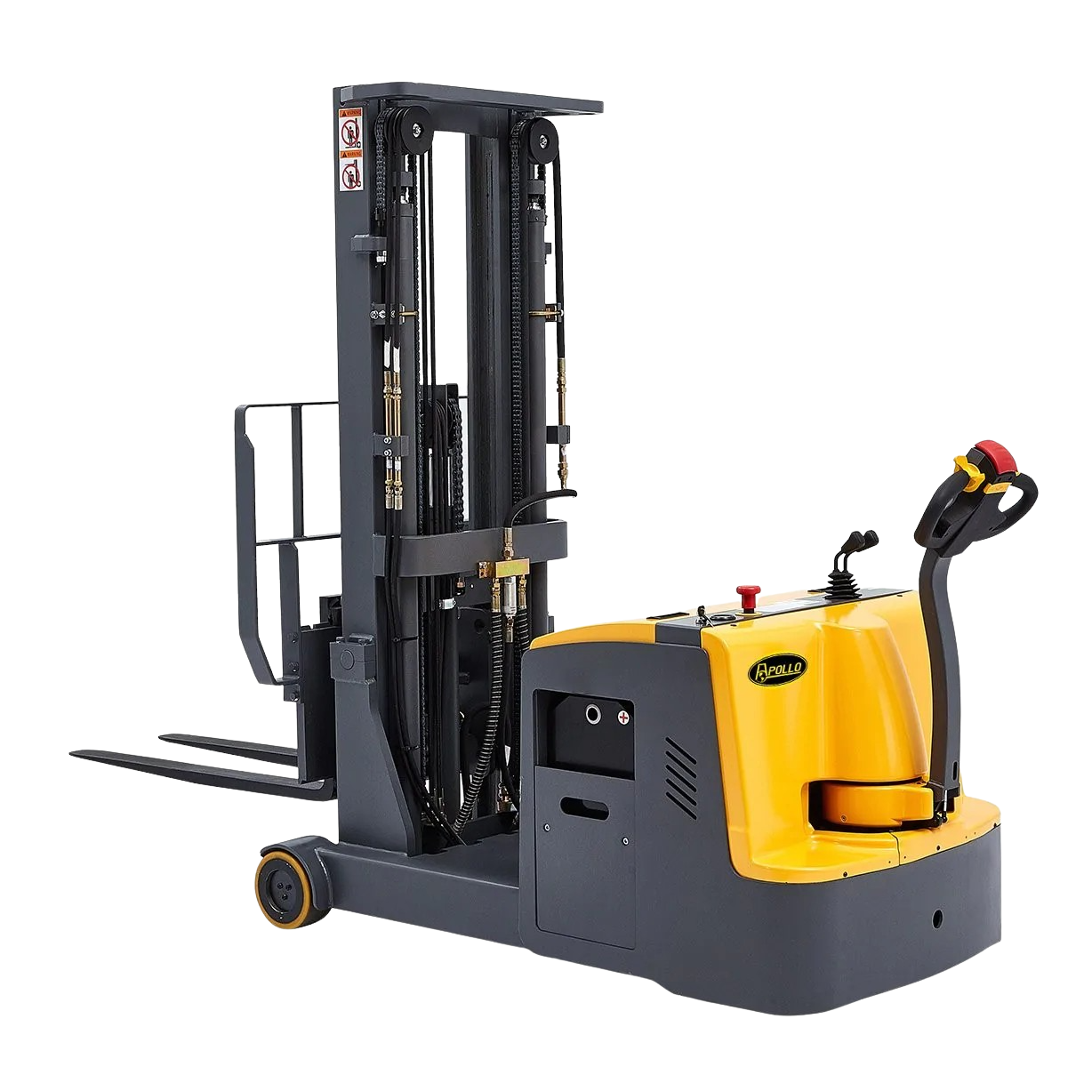 Apollolift A 3032 Electric Counterbalance Stacker - 3300 lbs Capacity, 177