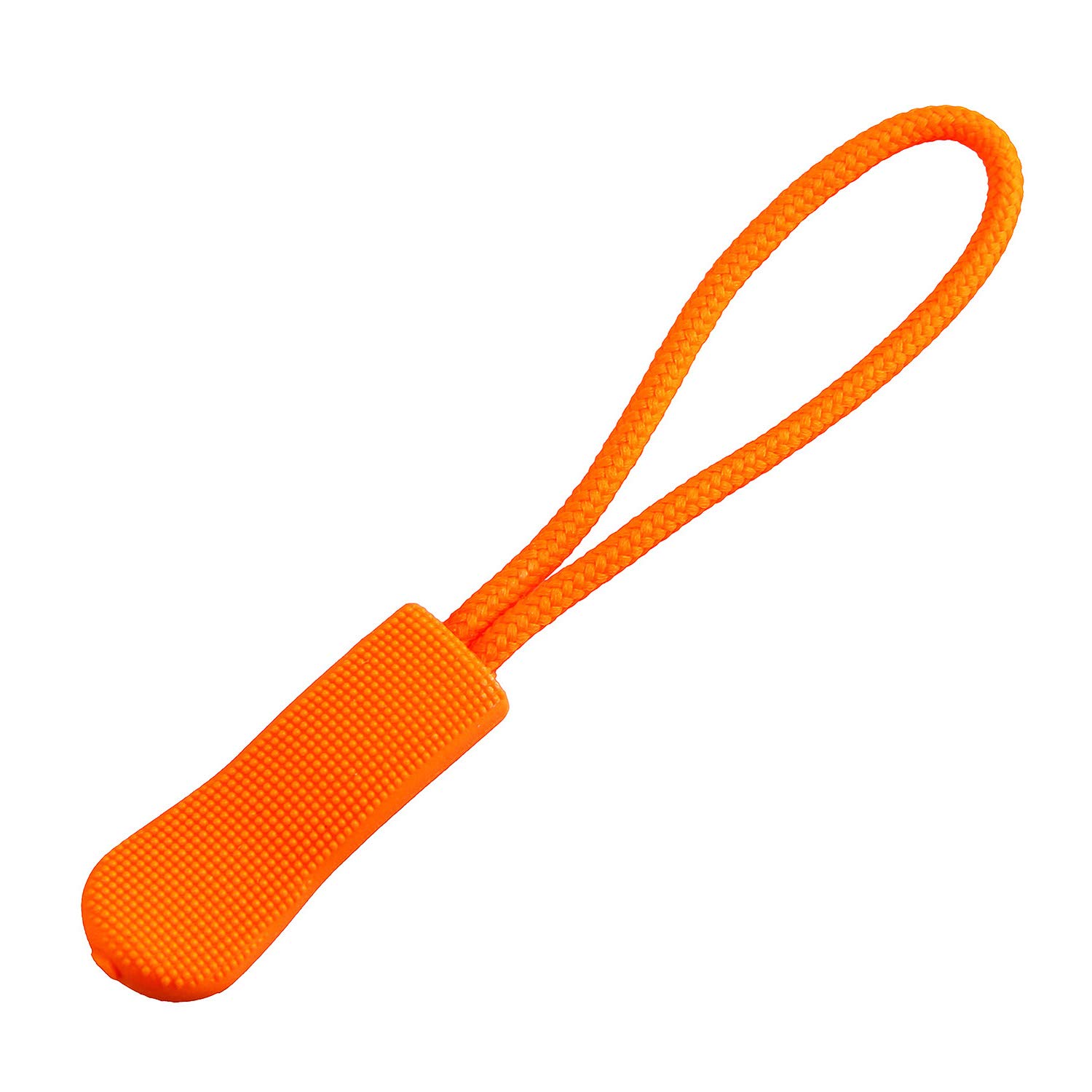 **EKIND 20-Pack Durable Zipper Pulls & Extension Tags - Replacement for Backpacks, Jackets, Luggage, Purses & Handbags (Fluorescent Orange) - Perfect for Easy Grip & Style Upgrade**