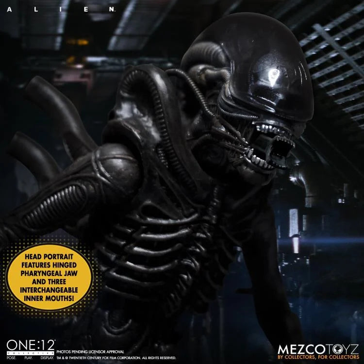Alien One:12 Collective Action Figure - Highly Detailed Collectible Toy for Sci-Fi Fans | Perfect for Display, Gifts, and Movie Enthusiasts