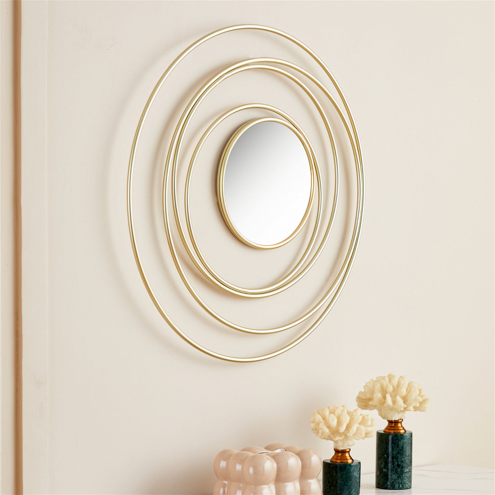 Criterion MIA Mirror 700mm Ellipse Optical Design - Premium Bathroom Vanity Mirror for Modern Home Decor