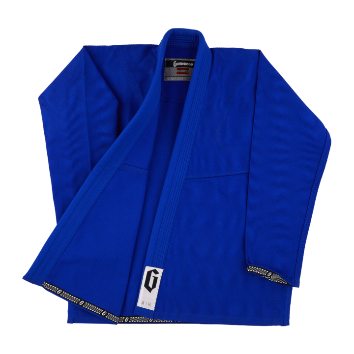 GAMENESS GI BJJ AIR 2 Blue Brazilian Jiu Jitsu Uniform - Lightweight & Breathable for Training & Competition