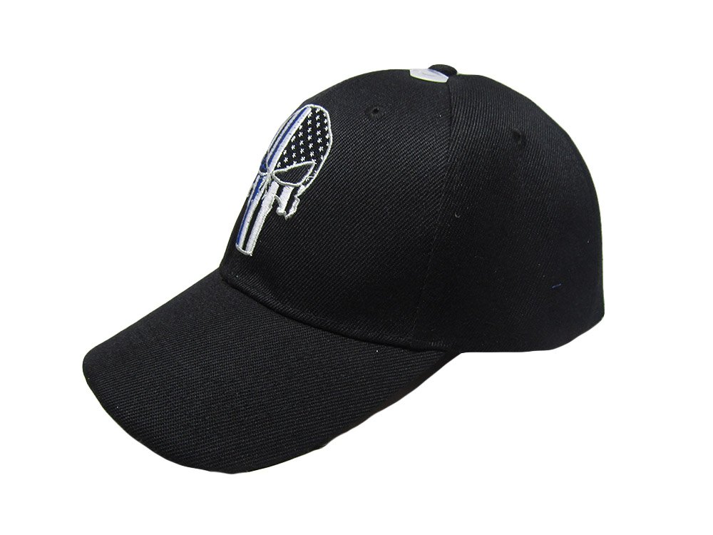 Thin Blue Line Police Hat - USA Flag Baseball Cap for Law Enforcement & First Responders - Perfect for Duty, Patrol & Everyday Wear