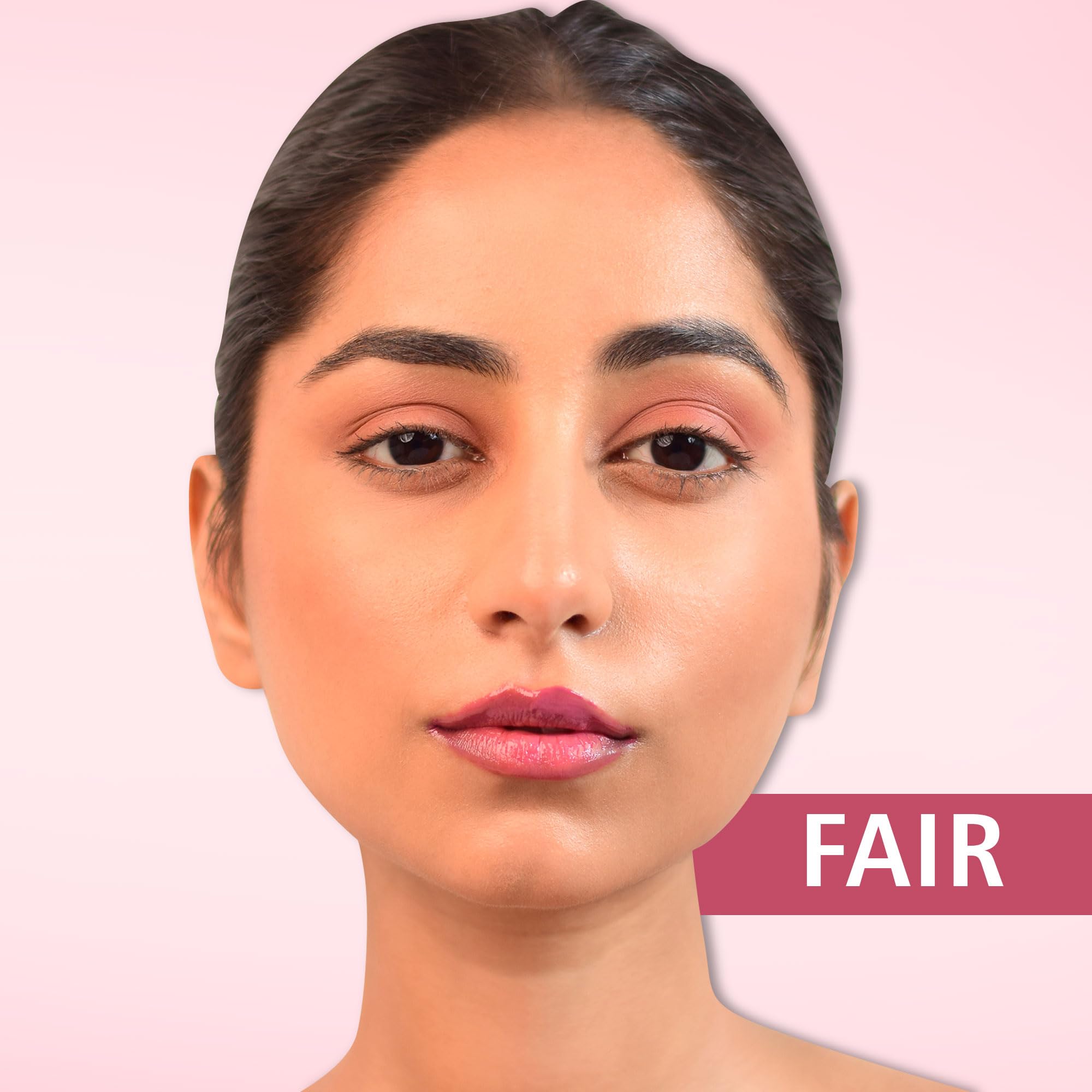 Glamveda High Shine Serum Infused Lip Gloss - pH Reactive Color Changing Lip Balm for Soft, Dewy Lips (Hookup #109) | Natural Pink Shade Based on Skin's pH Level | 4.5ml | Perfect for Date Night, Parties & Everyday Wear