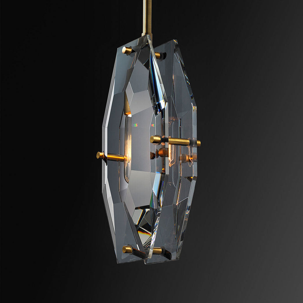Francaix Modern Pendant Light - Elegant Hanging Ceiling Lamp for Kitchen, Dining Room, Bedroom & Living Room Decor